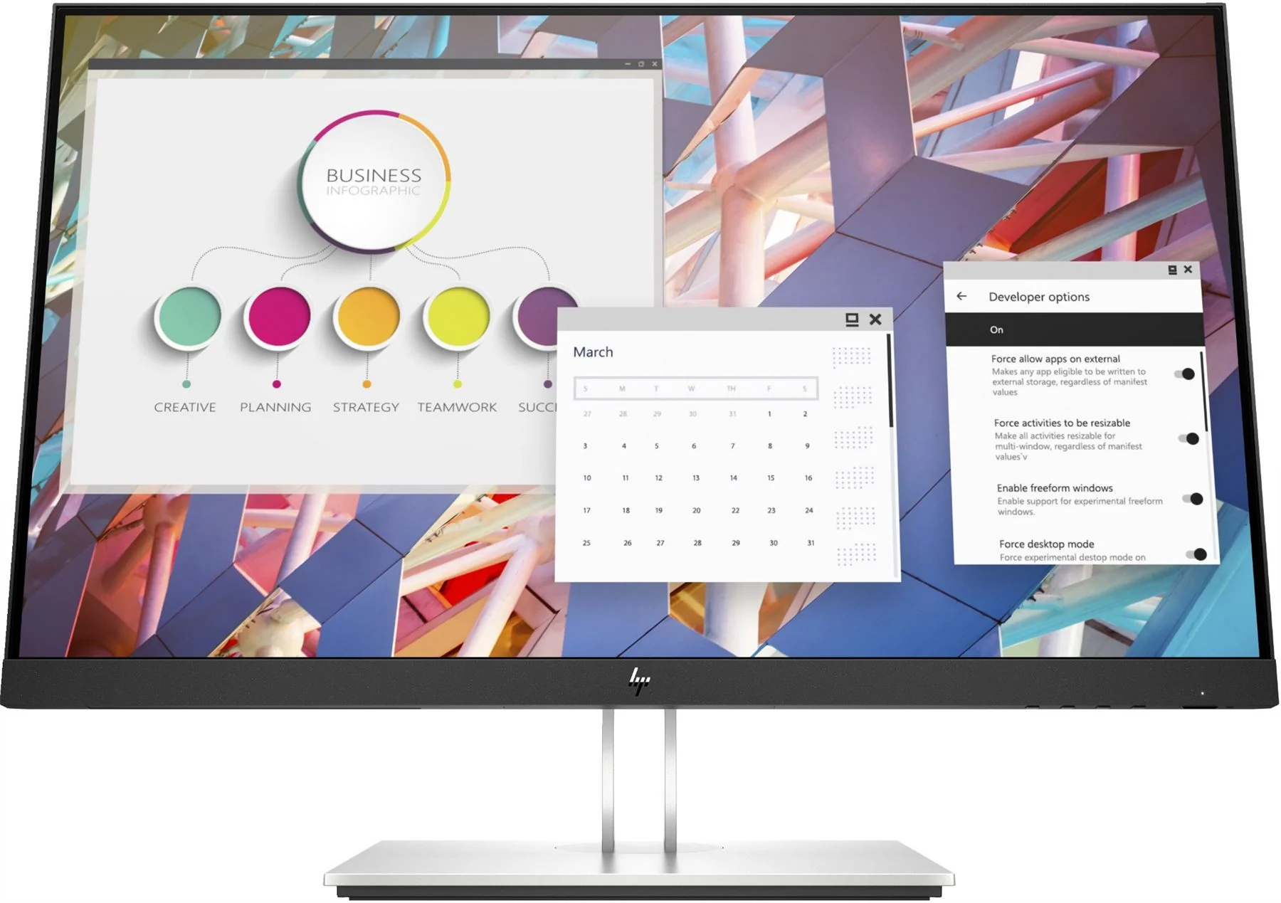 HP E-Series E24 G4 - 60.5 cm (23.8") - 1920 x 1080 pixels FHD LCD Monitor