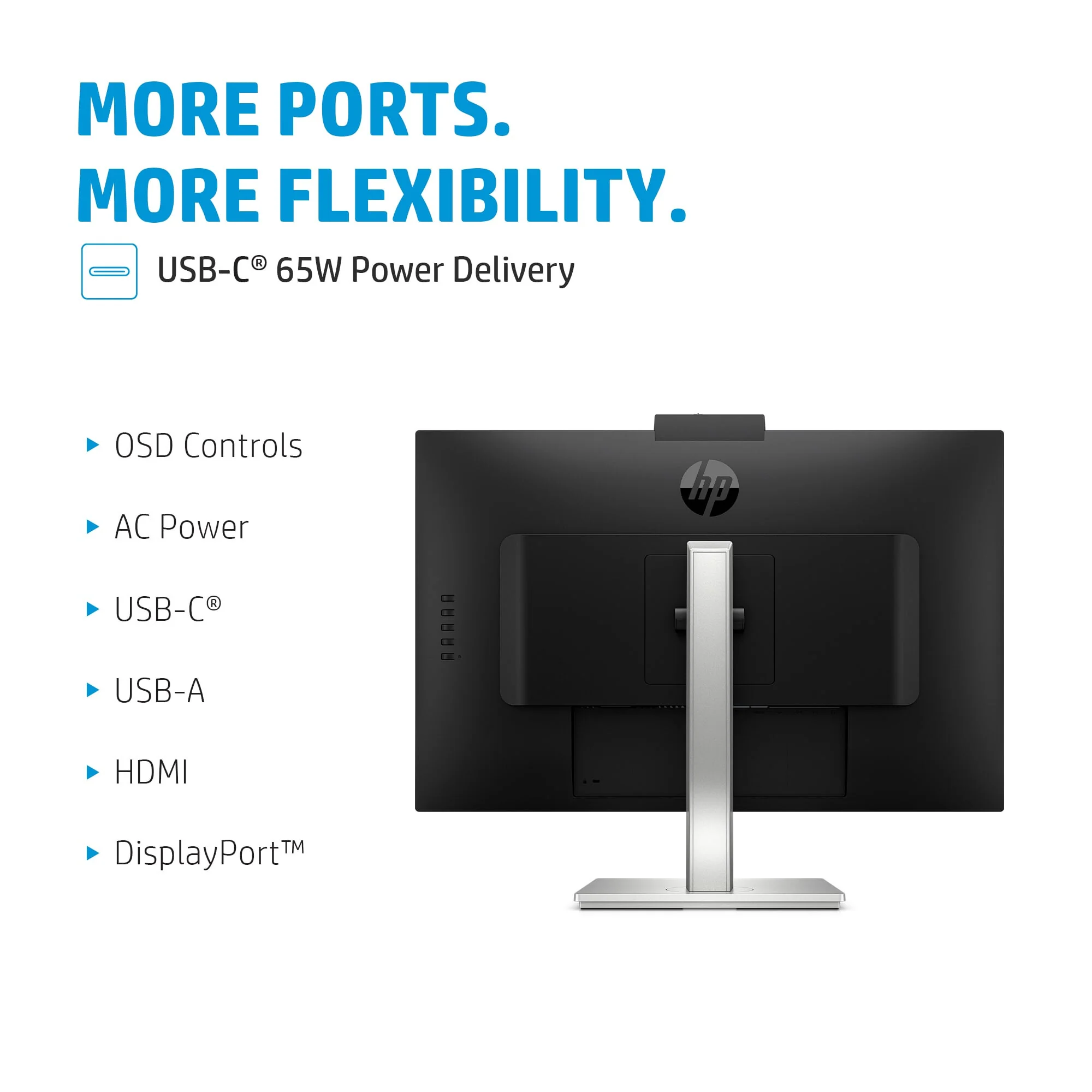 HP E-Series E27m G4 - 68.6 cm (27") 2560 x 1440p Quad HD Monitor - Image 13