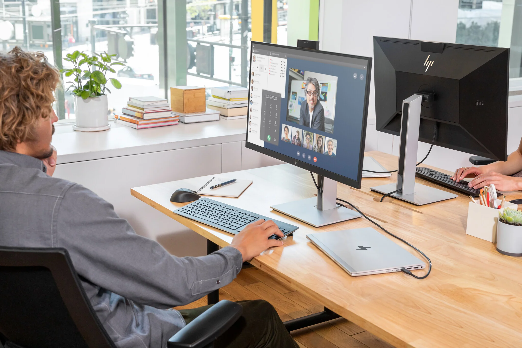 HP E27D G4 - 68.6 cm (27") - 2560 x 1440 pixels Quad HD LED Monitor - Image 13