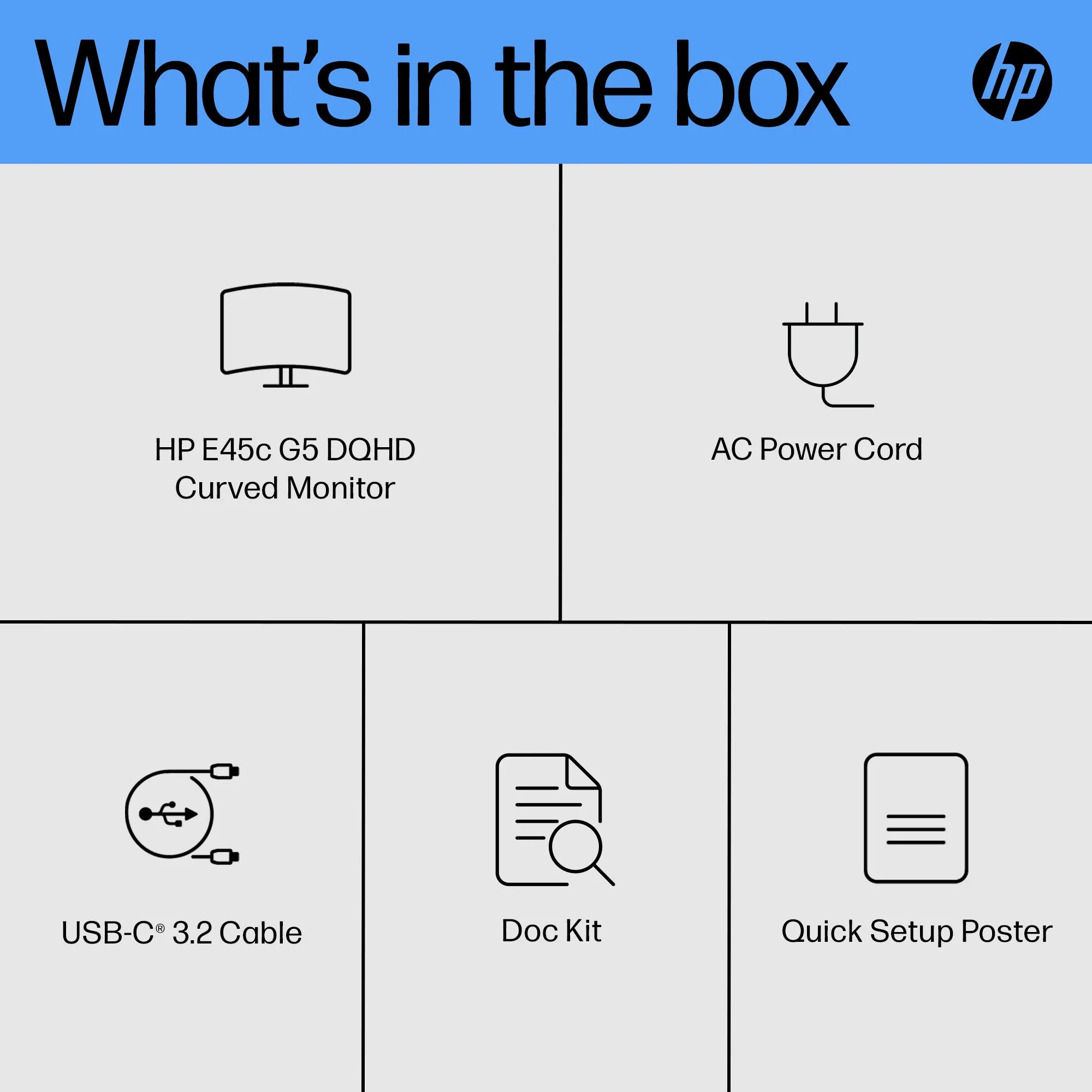 HP E45c G5 DQHD Curved Monitor - Image 12