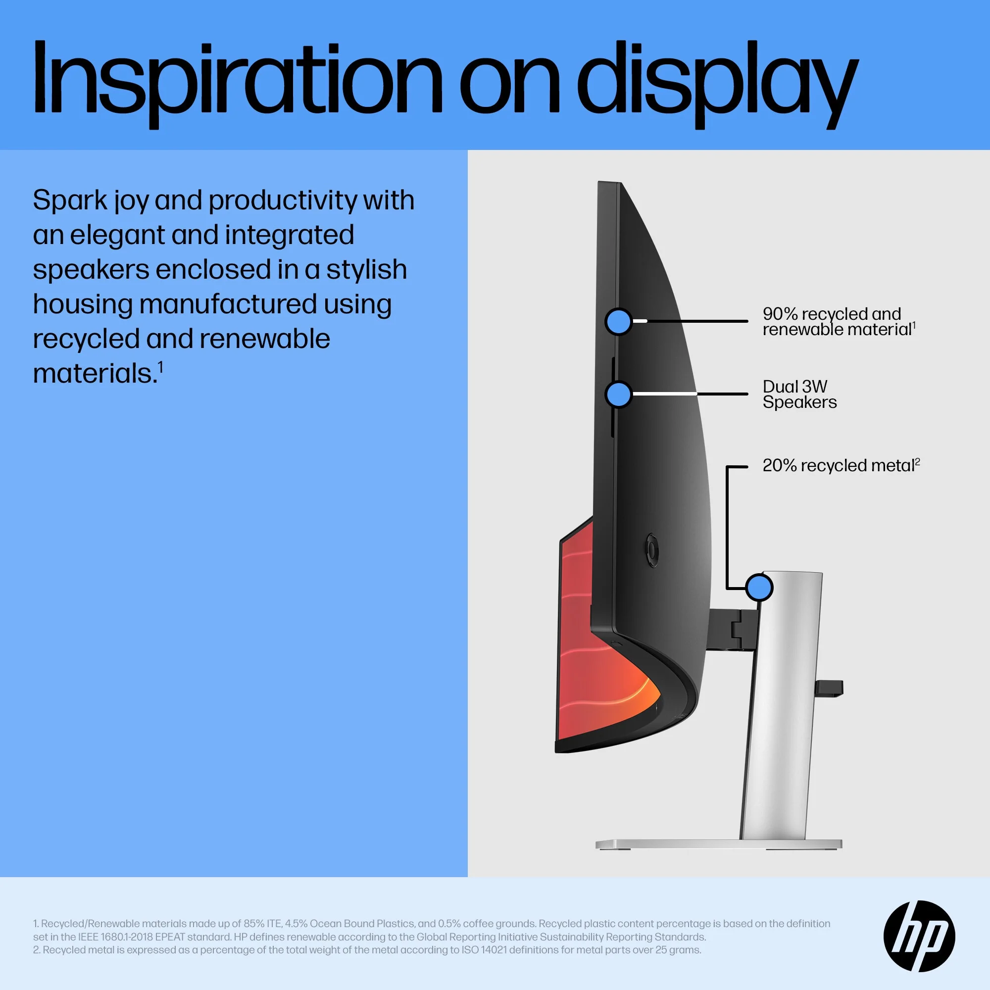 HP E45c G5 DQHD Curved Monitor - Image 8