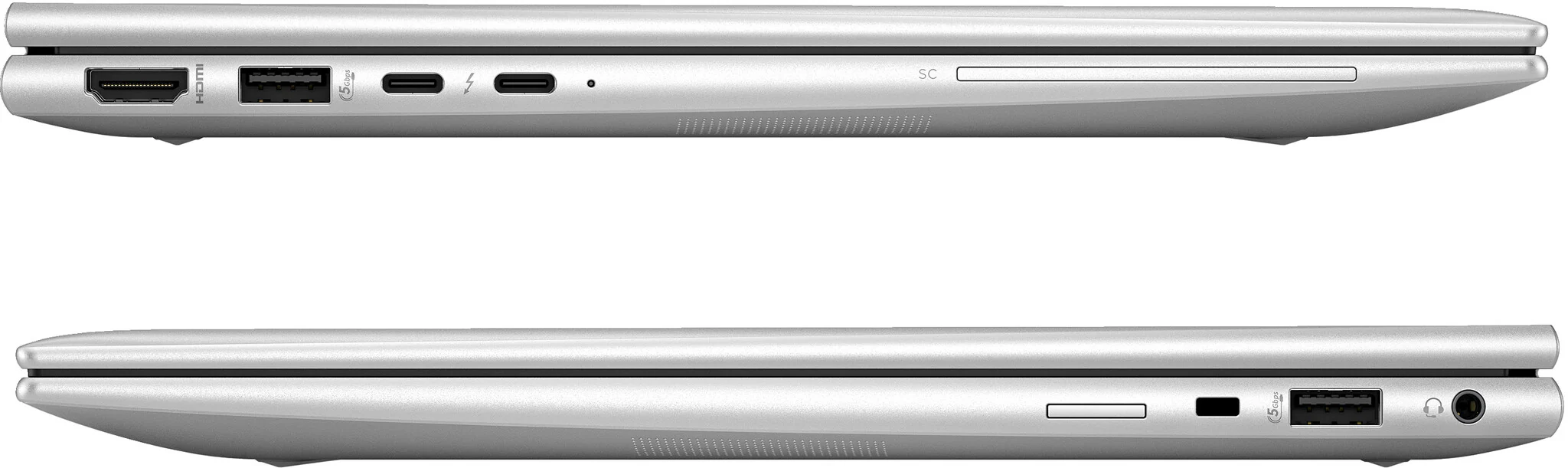 HP Elite x360 830 G11 Hybrid (2-in-1) - 33.8 cm (13.3") - Touchscreen - Intel Core Ultra 5 125U - 16 GB LPDDR5x-SDRAM - 512 GB SSD - Wi-Fi 6E - Windows 11 Pro - Silver - Image 5