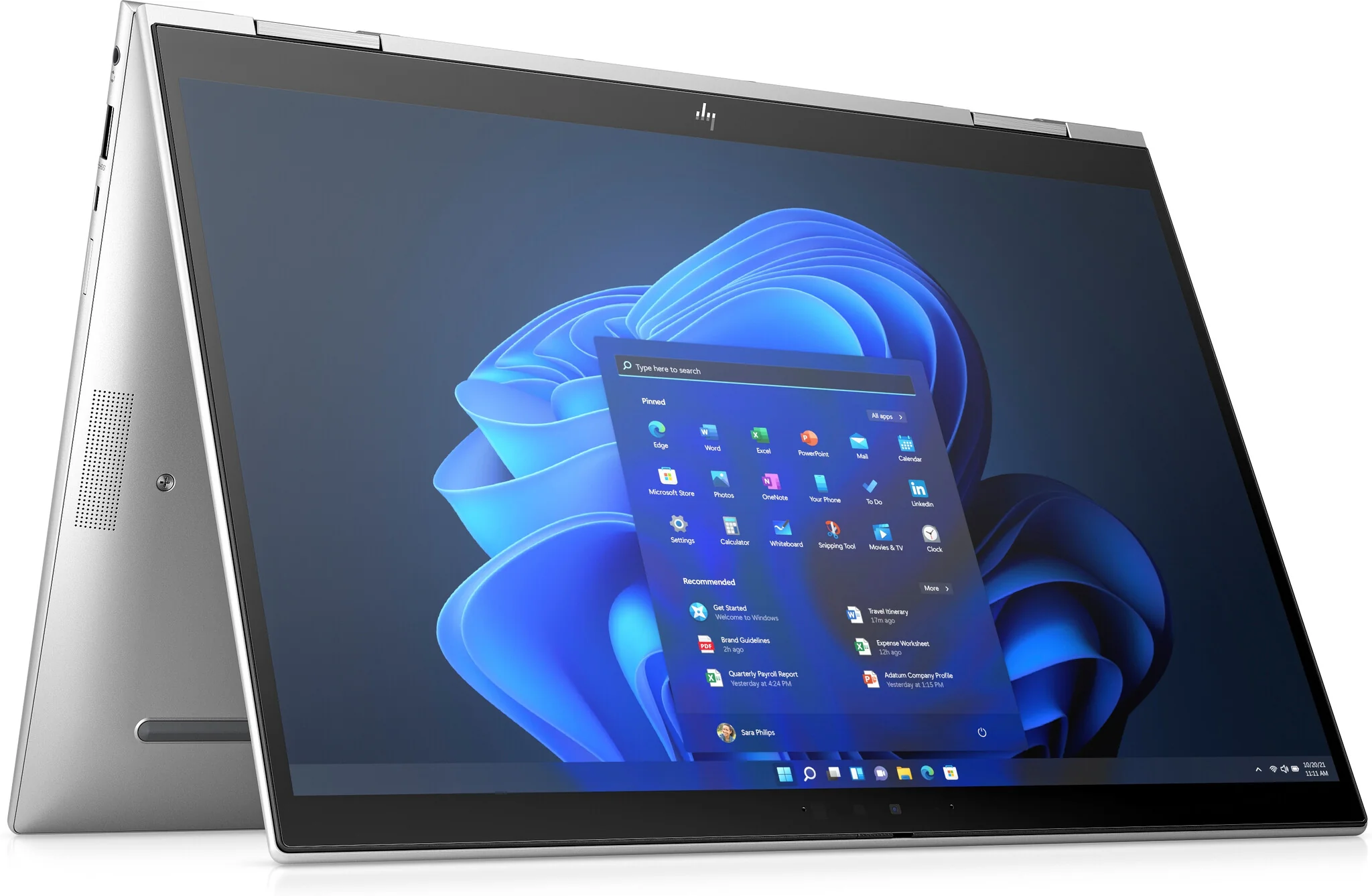HP Elite x360 830 G9 Hybrid (2-in-1) - Touchscreen - 33.8 cm (13.3") - Intel® Core™ i5-1235U - 16 GB DDR5-SDRAM - 256 GB SSD - Wi-Fi 6E - Windows 11 Pro - Silver - Image 2