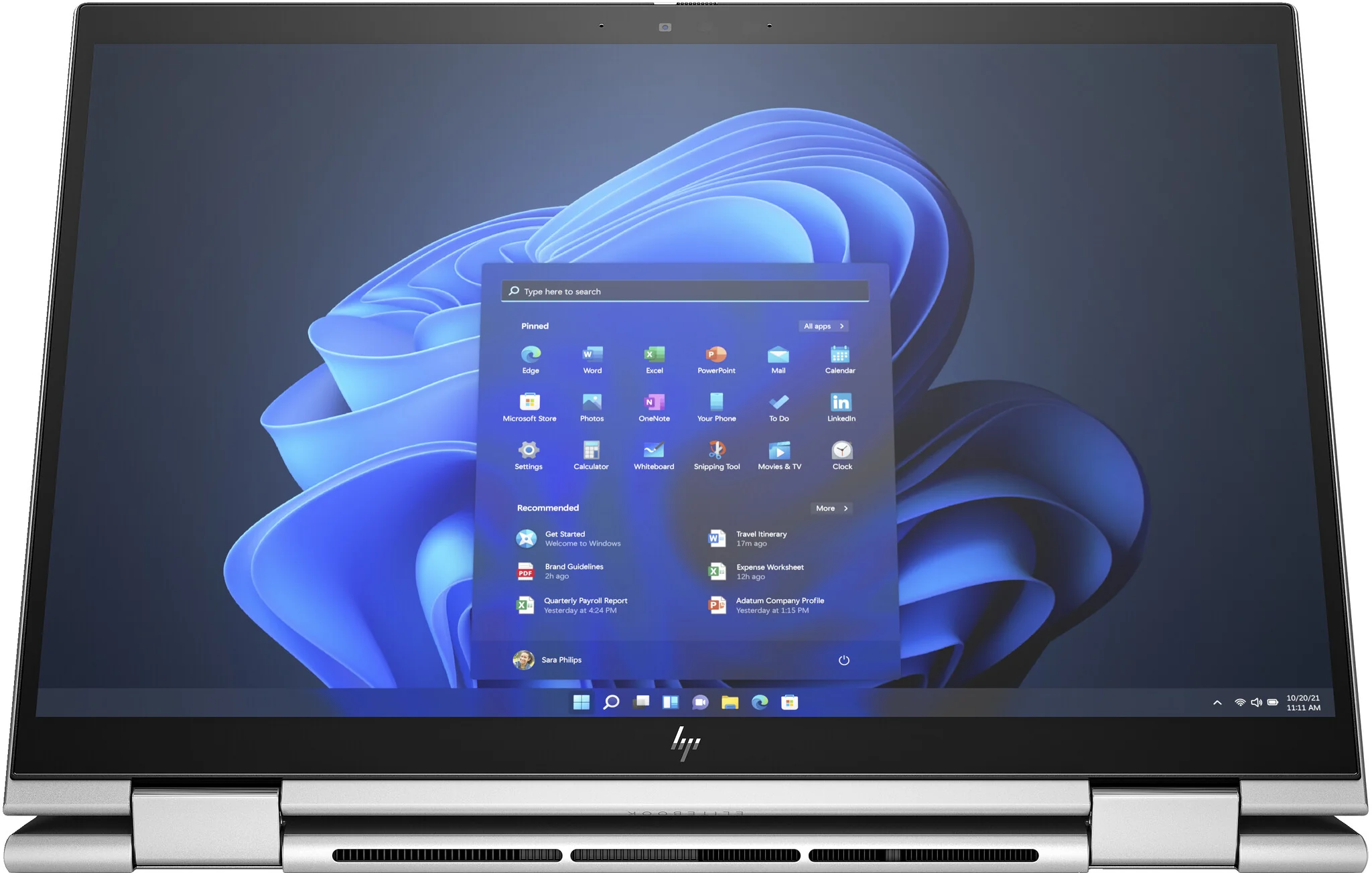 HP Elite x360 830 G9 Hybrid (2-in-1) - Touchscreen - 33.8 cm (13.3") - Intel® Core™ i5-1235U - 16 GB DDR5-SDRAM - 256 GB SSD - Wi-Fi 6E - Windows 11 Pro - Silver - Image 9