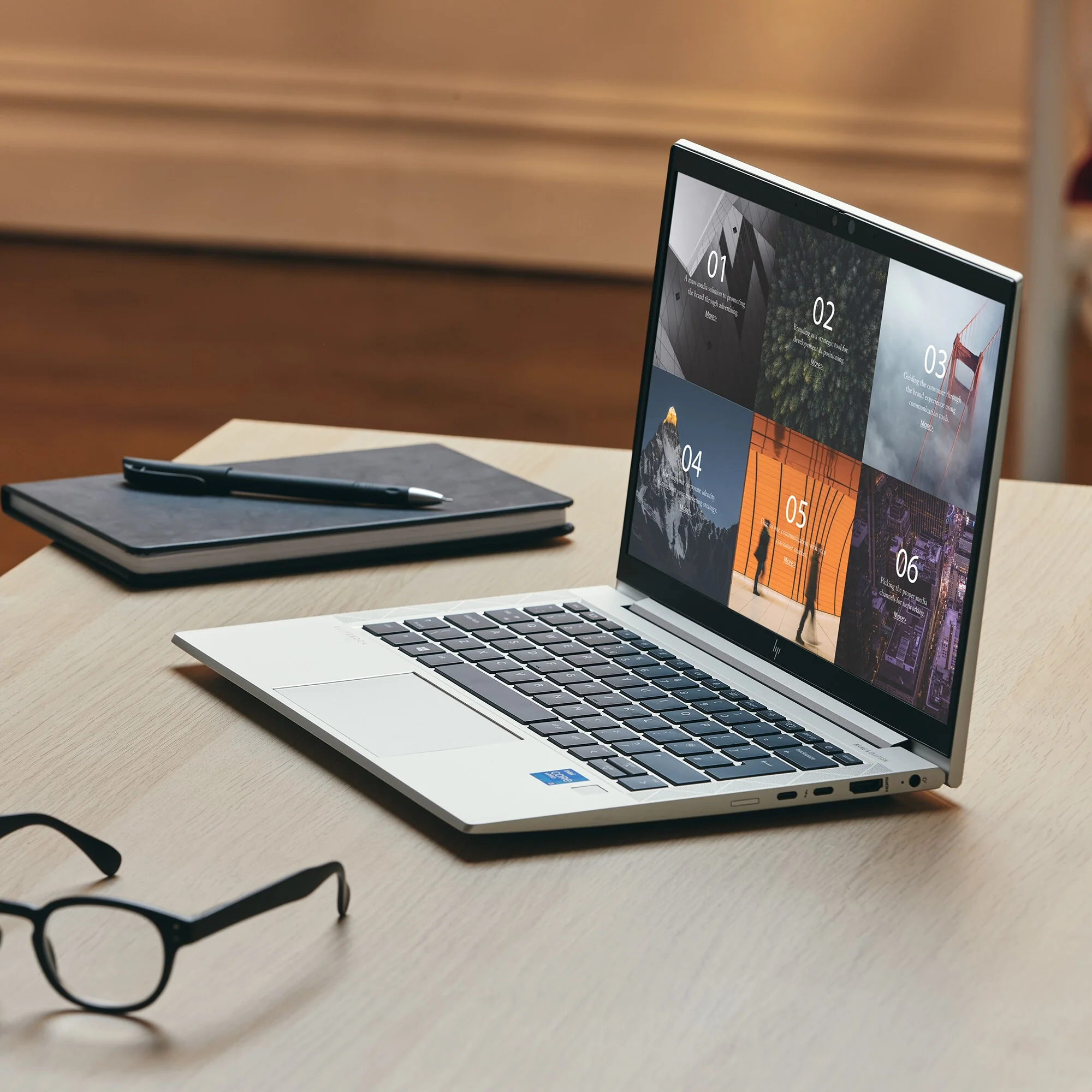 HP EliteBook 830 G8 Laptop - 33.8 cm (13.3") - Intel® Core™ i5-1135G7 - 8 GB DDR4-SDRAM - 256 GB SSD - Wi-Fi 6 - Windows 10 Pro - Silver - Image 10