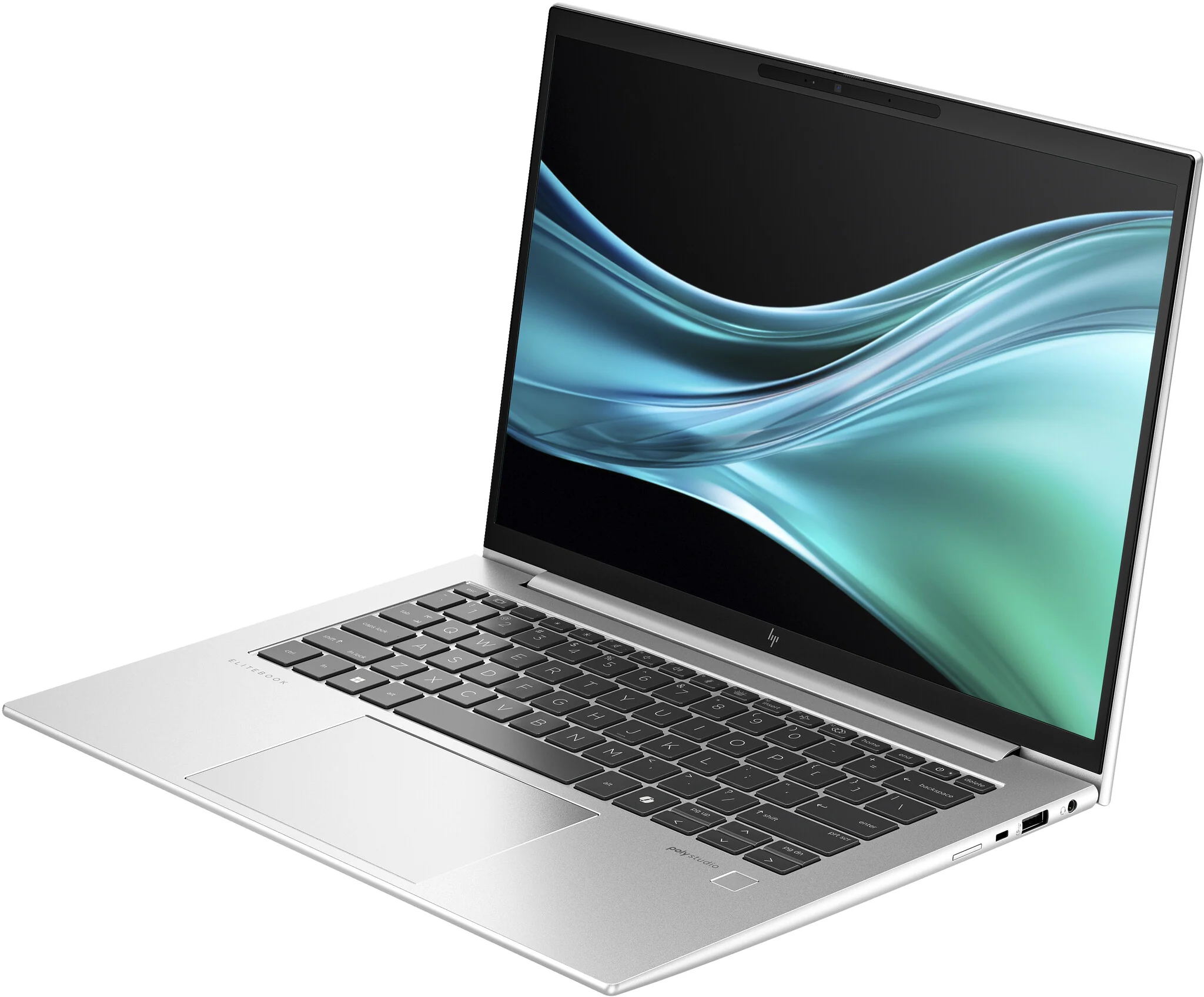 HP EliteBook 840 14 G11 Laptop - 35.6 cm (14") - Intel Core Ultra 7 155U - 16 GB DDR5-SDRAM - 512 GB SSD - Wi-Fi 6E - Windows 11 Pro - Silver - Image 2