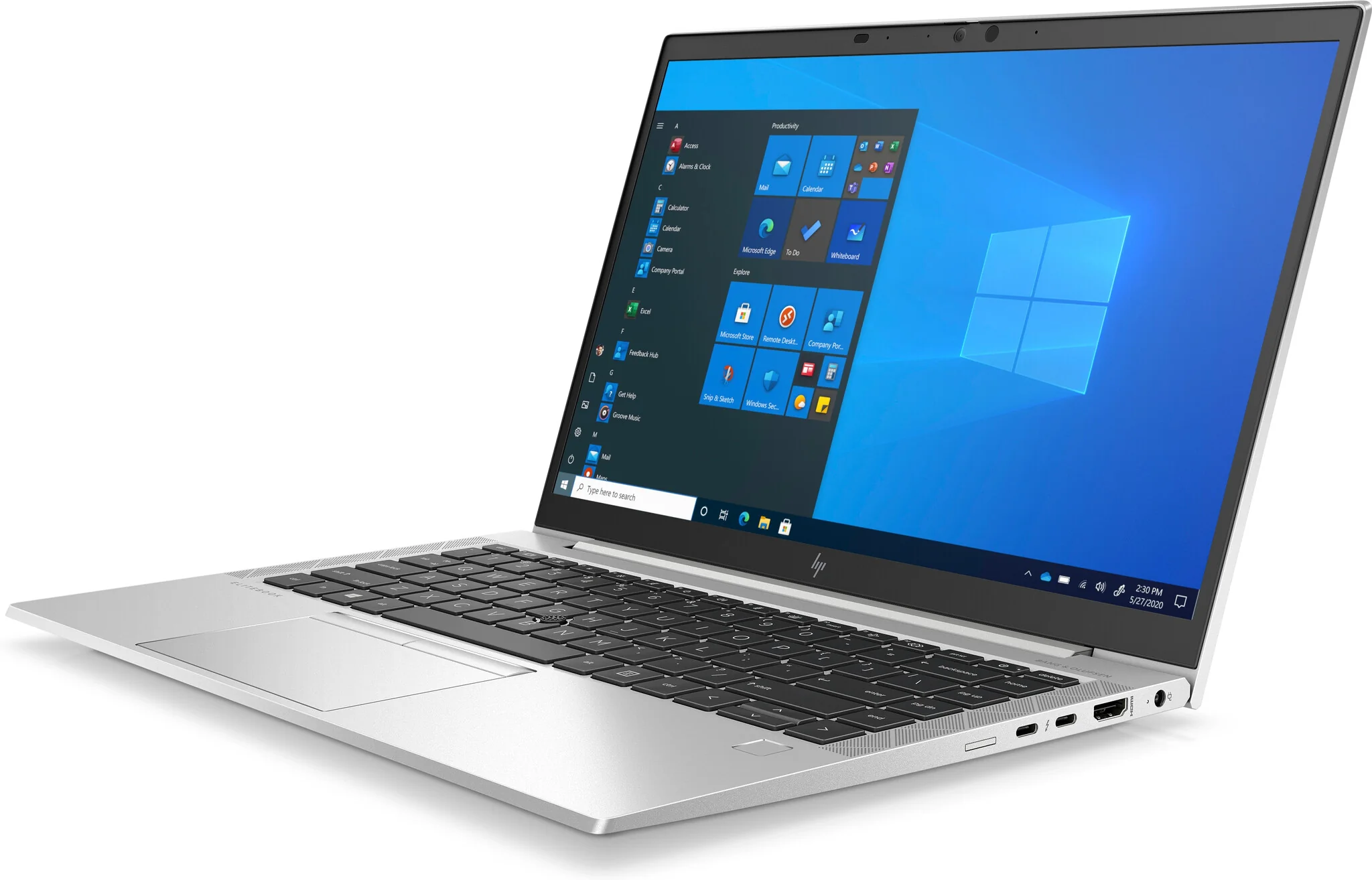 HP EliteBook 840 G8 Laptop - 35.6 cm (14") - Intel® Core™ i5-1145G7 - 8 GB DDR4-SDRAM - 256 GB SSD - Wi-Fi 6 - Windows 10 Pro - Silver - Image 3