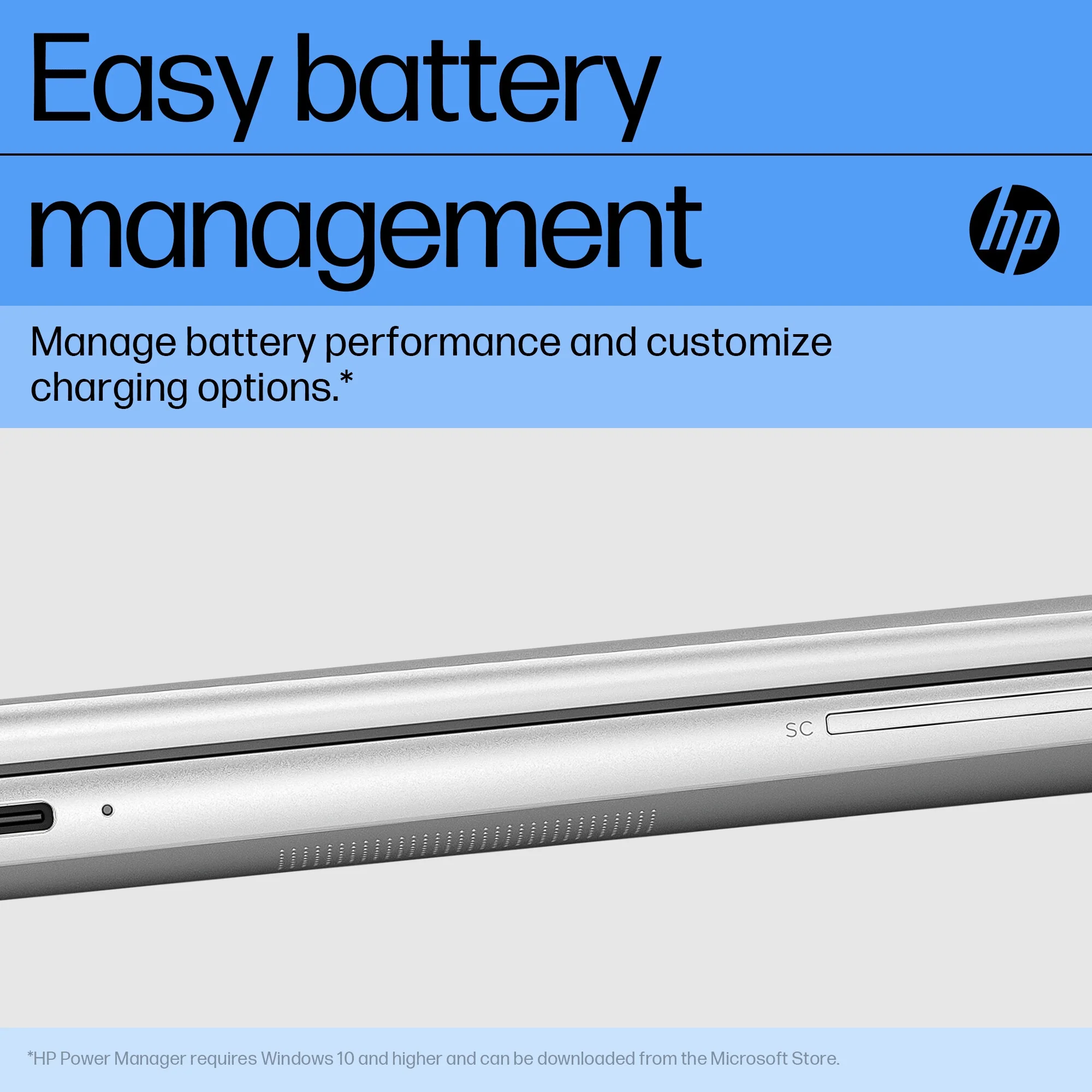 HP EliteBook 860 16 G10 Laptop - 40.6 cm (16") - Intel® Core™ i5-1335U - 8 GB DDR5-SDRAM - 512 GB SSD - Wi-Fi 6E - Windows 11 Pro - Silver - Image 9