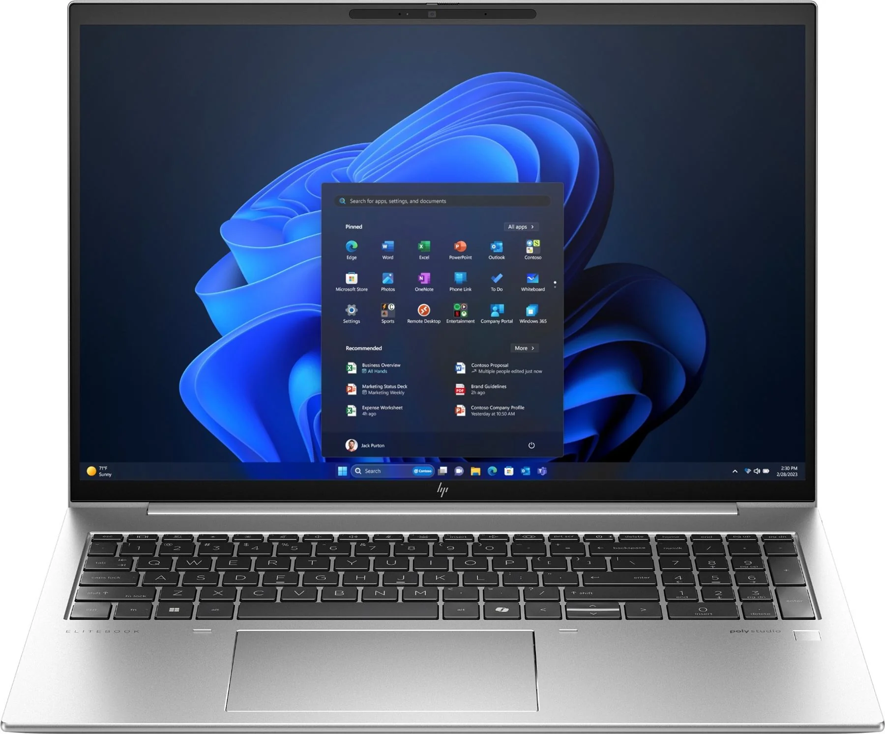 HP EliteBook 860 G11 Laptop - 40.6 cm (16") - Intel Core Ultra 5 125U - 16 GB DDR5-SDRAM - 512 GB SSD Wi-Fi 6E (802.11ax) Windows 11 Pro Silver
