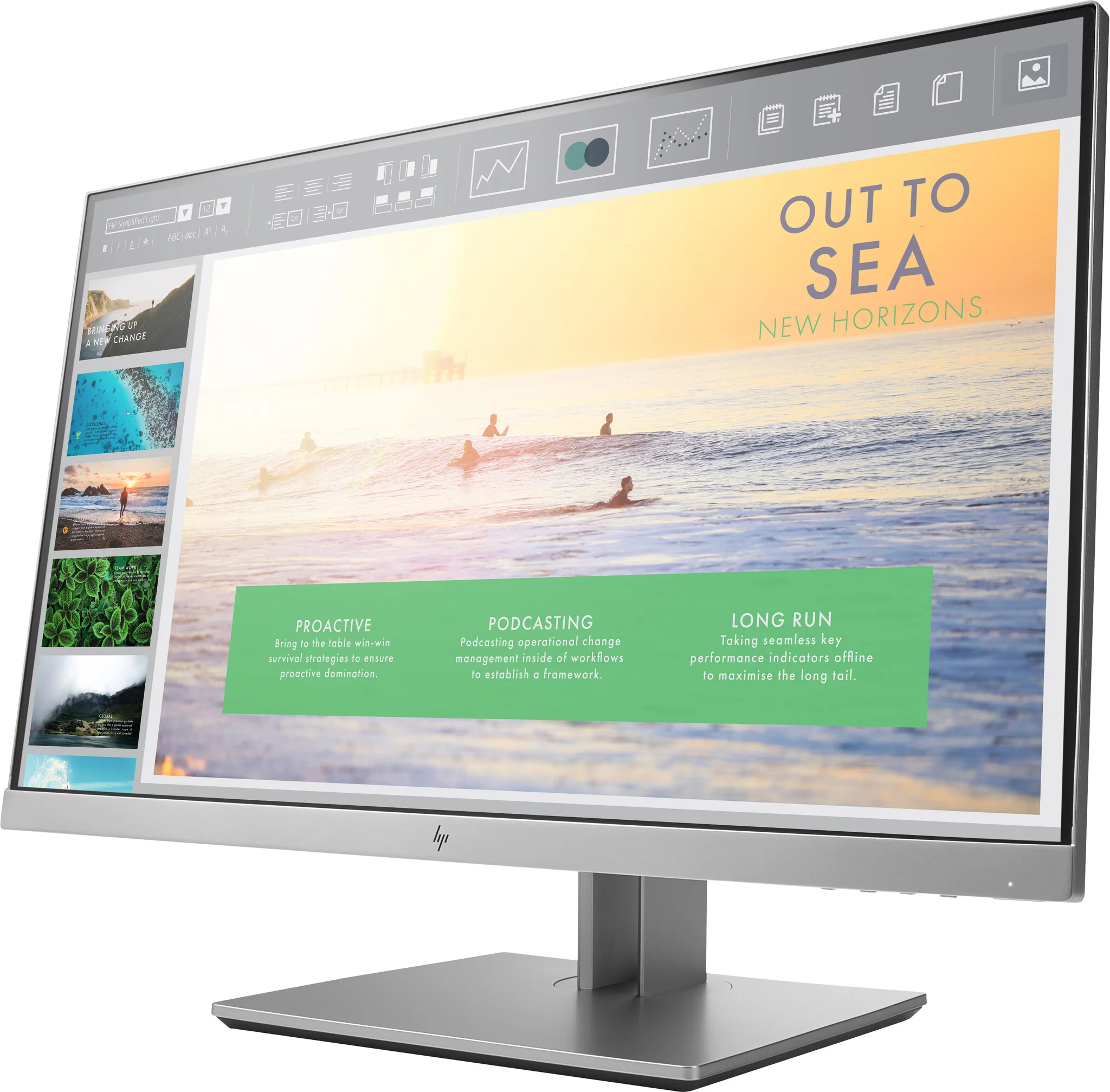 HP EliteDisplay E233 - 58.4 cm (23") - 1920 x 1080 pixels Full HD LED Monitor - Image 3