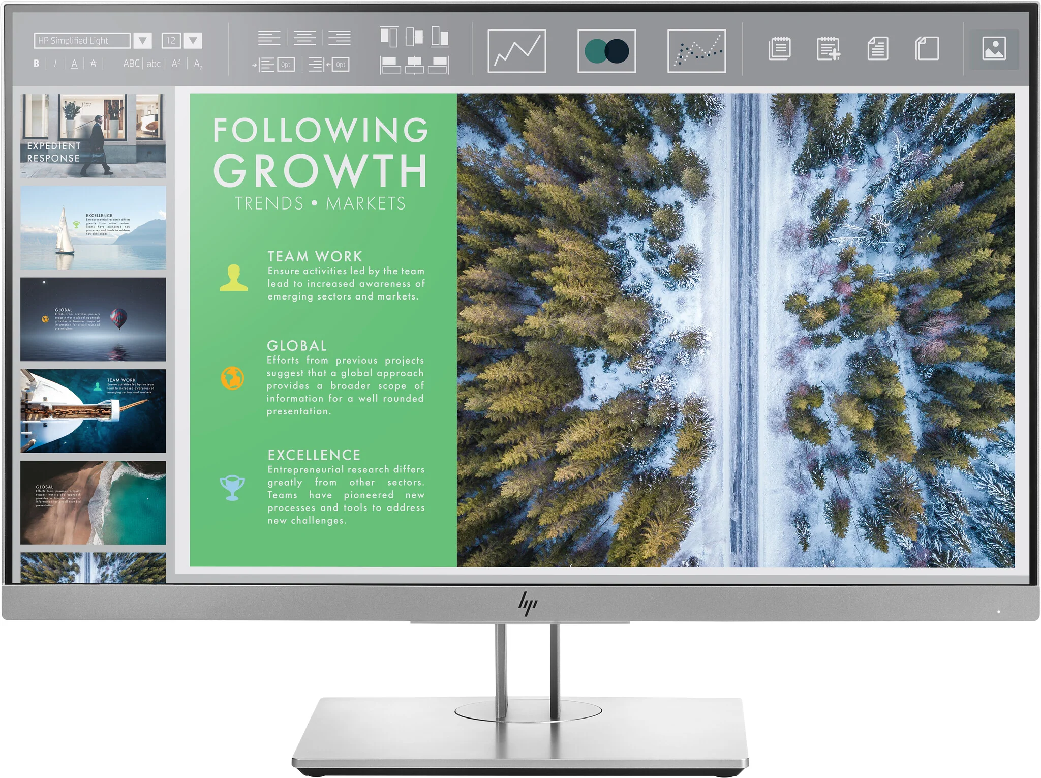 HP EliteDisplay E243 - 60.5 cm (23.8") - 1920 x 1080 pixels Full HD LED Monitor