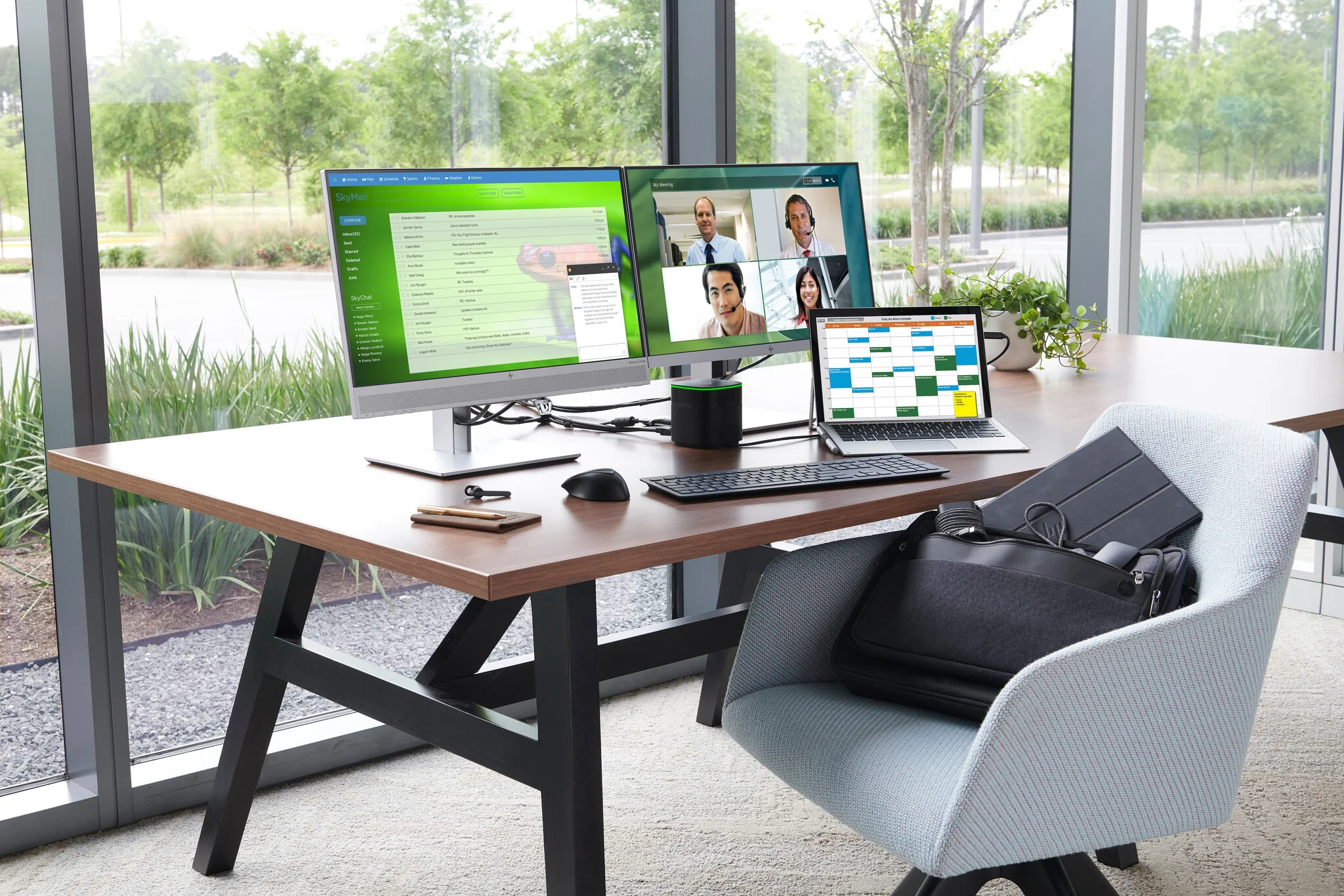 HP EliteDisplay E243 - 60.5 cm (23.8") - 1920 x 1080 pixels Full HD LED Monitor - Image 7