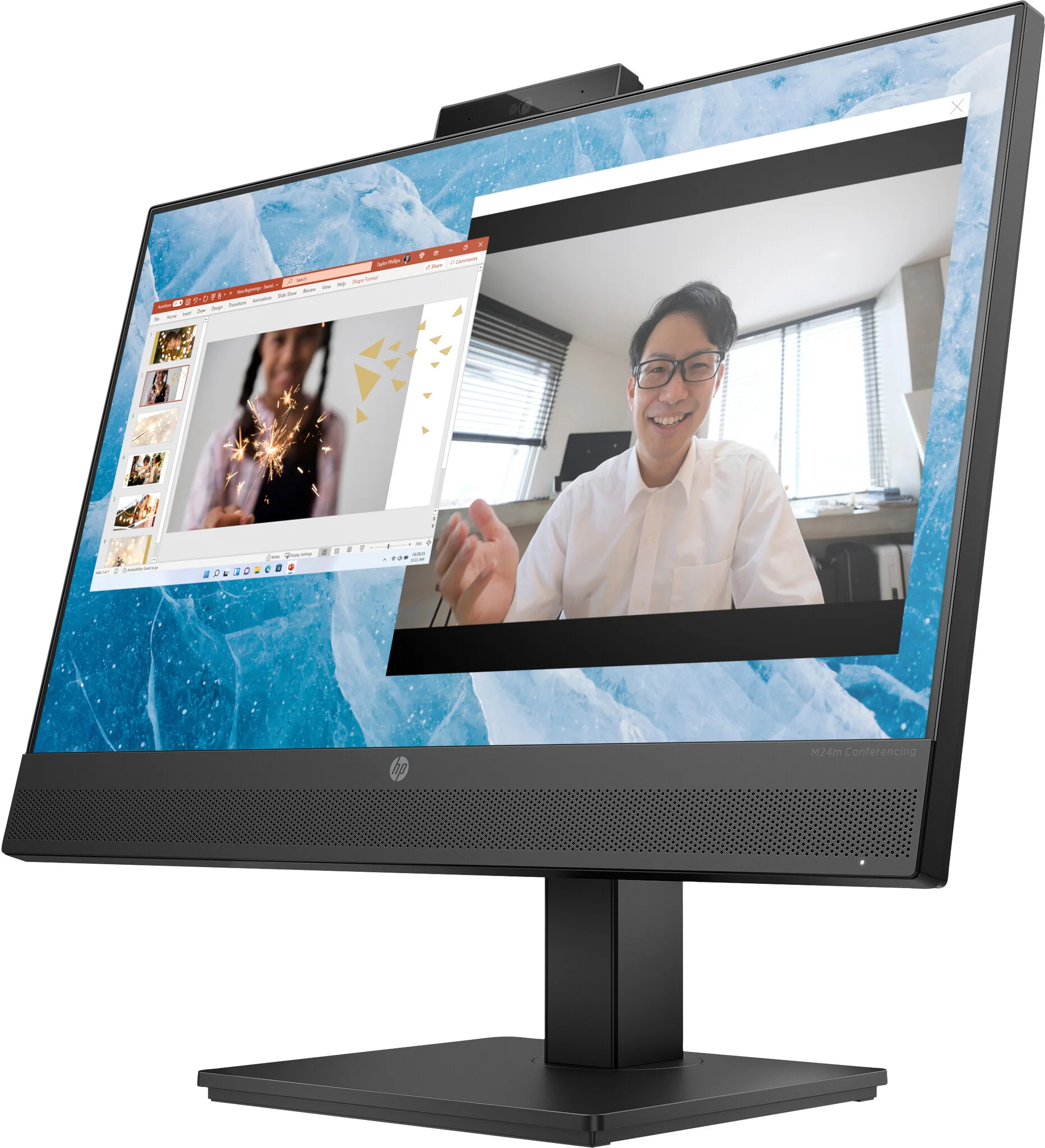 HP M24M - 60.5 cm (23.8") - 1920 x 1080 pixels Full HD Monitor - Image 3