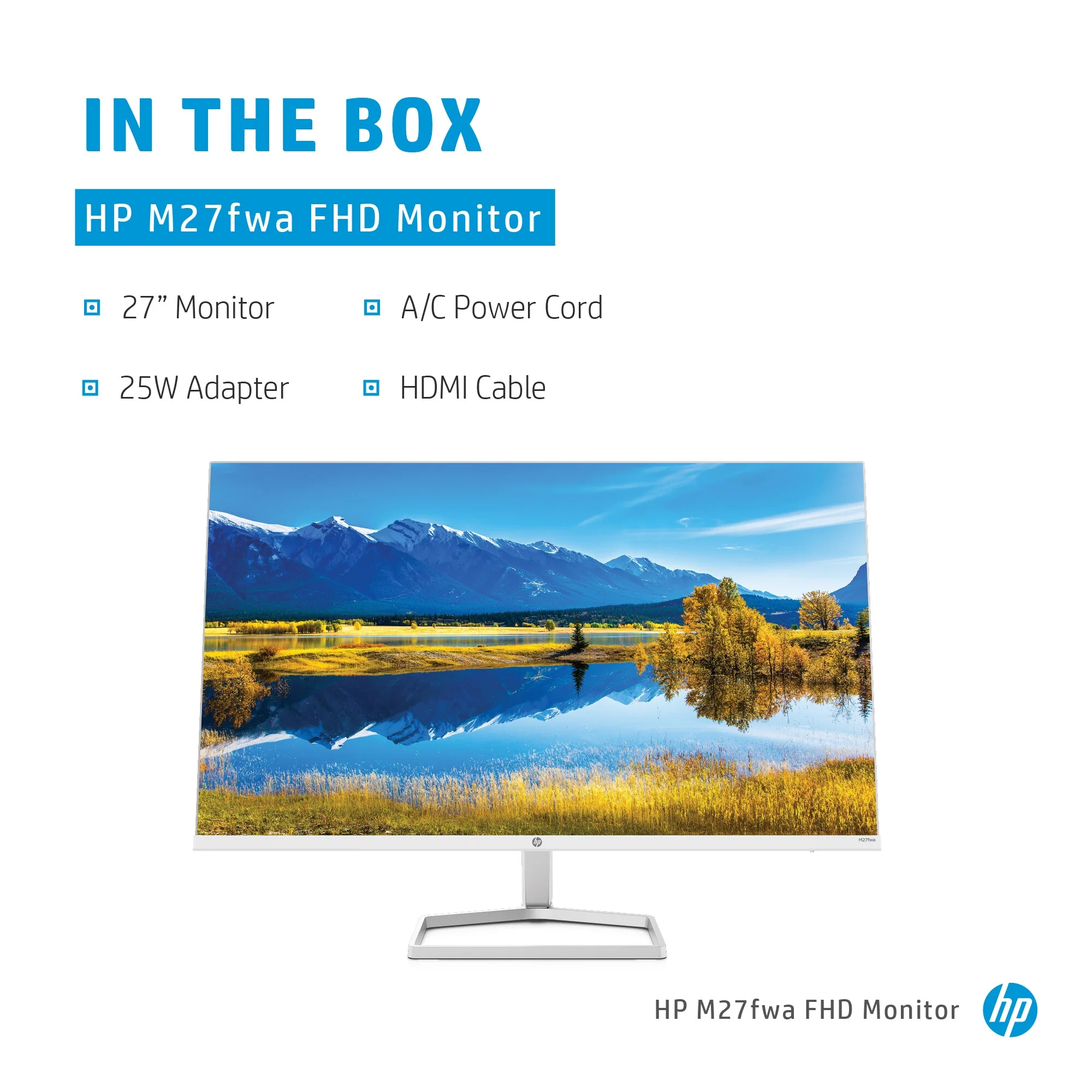 HP M27FWA - 68.6 cm (27") - 1920 x 1080 pixels - Full HD LCD Monitor - Image 8