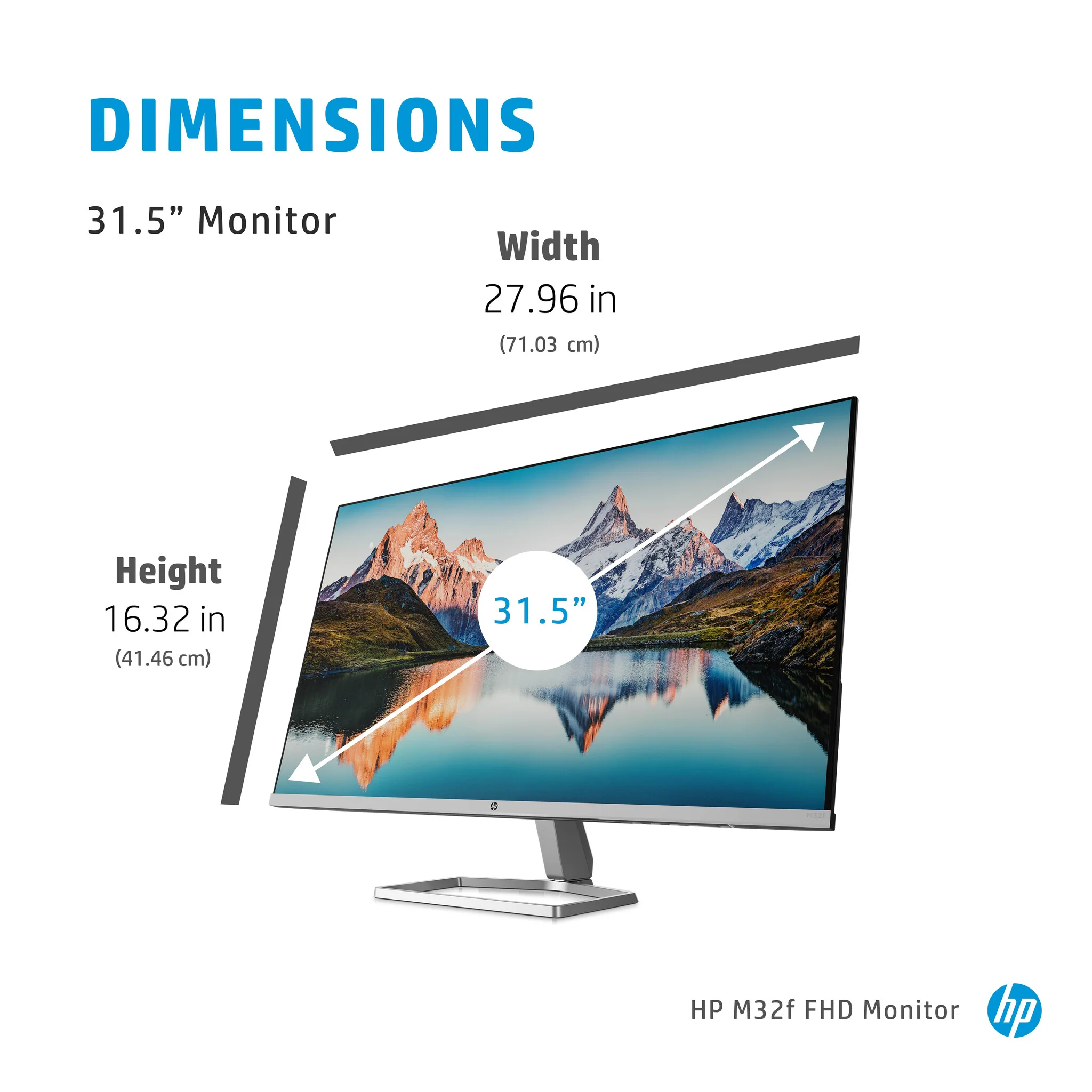 HP M32f - 80 cm (31.5") - 1920 x 1080 pixels Full HD Monitor - Image 11