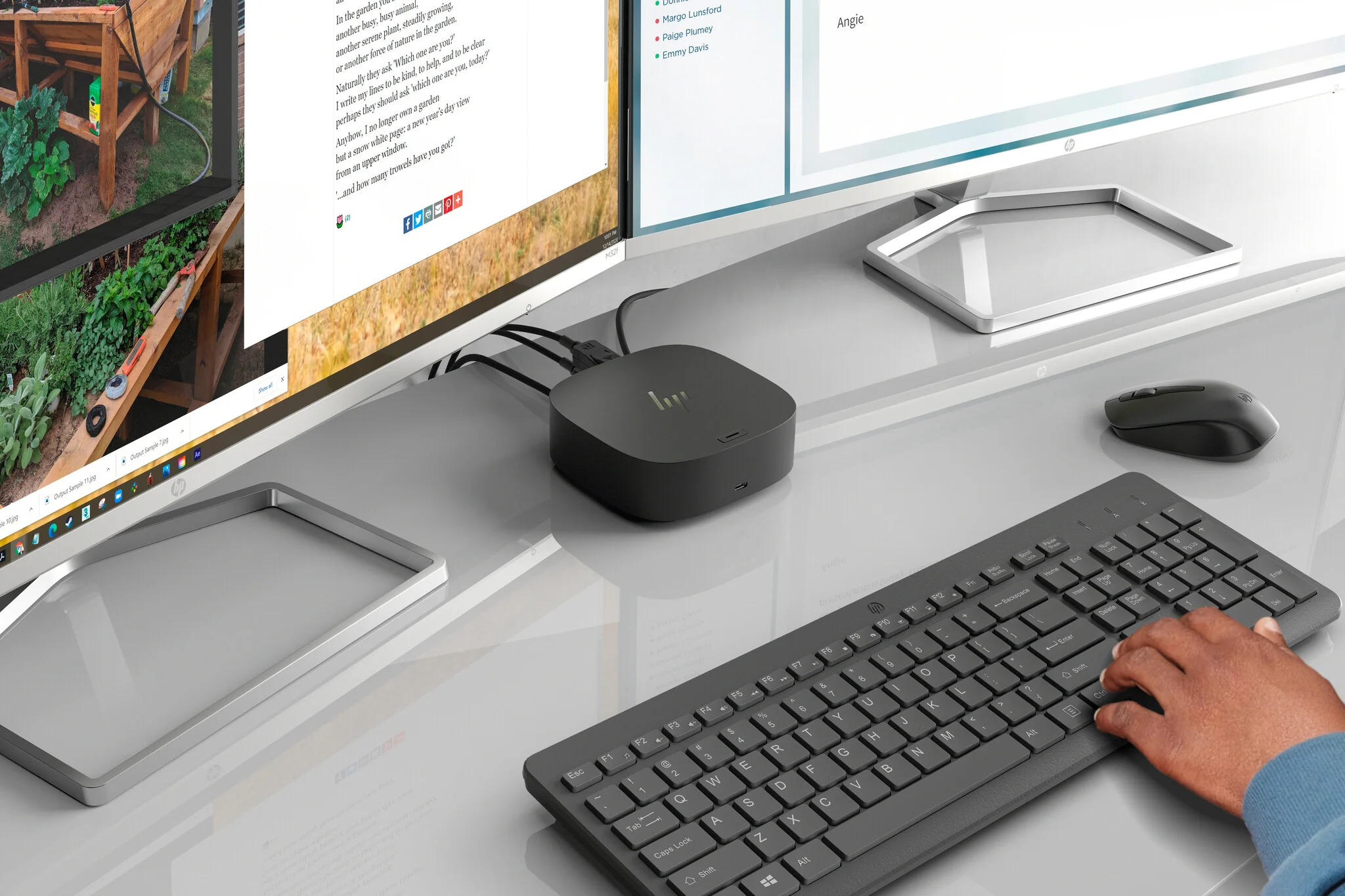 HP M32f - 80 cm (31.5") - 1920 x 1080 pixels Full HD Monitor - Image 9