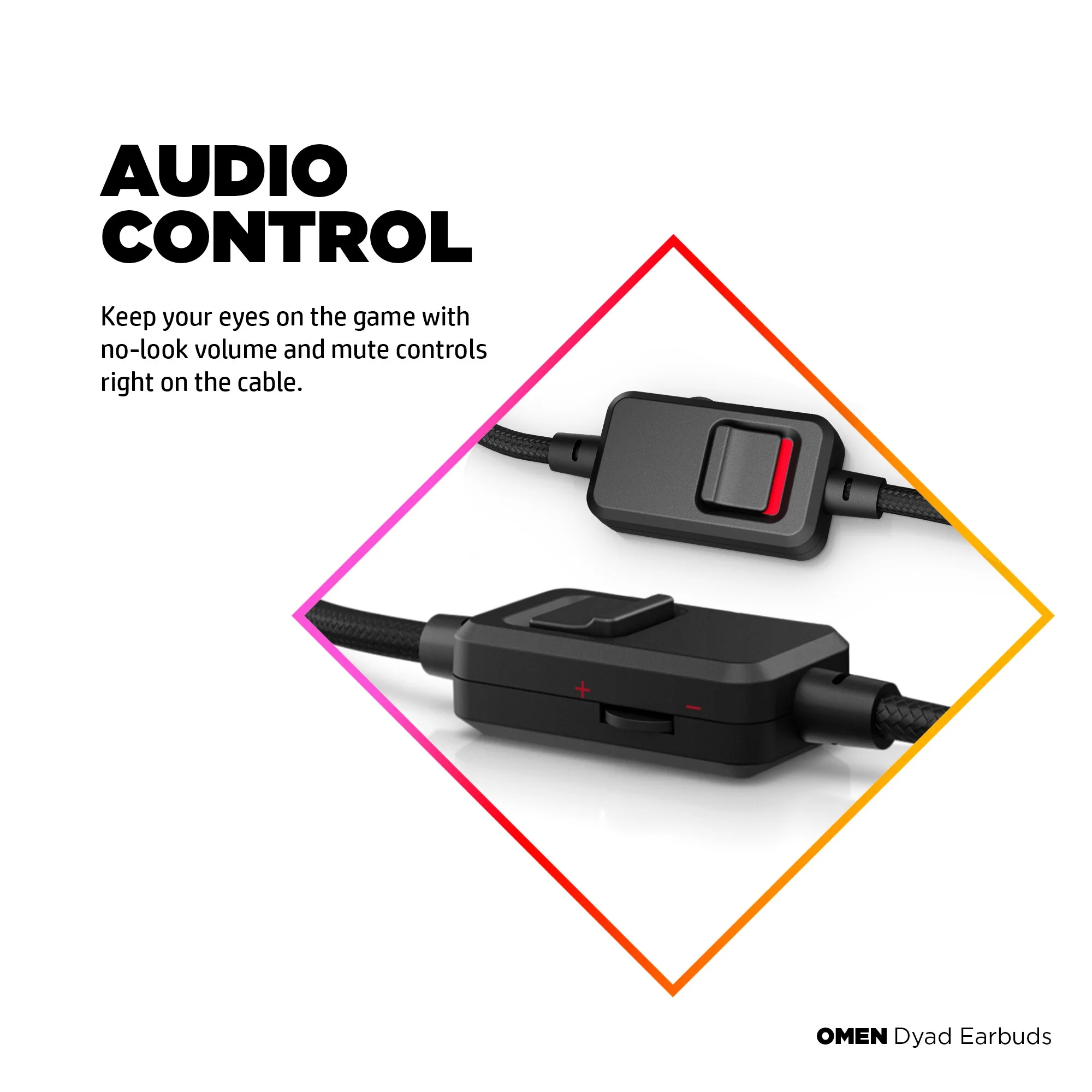 HP OMEN Blast - Wired Gaming Headset in Black - Image 10