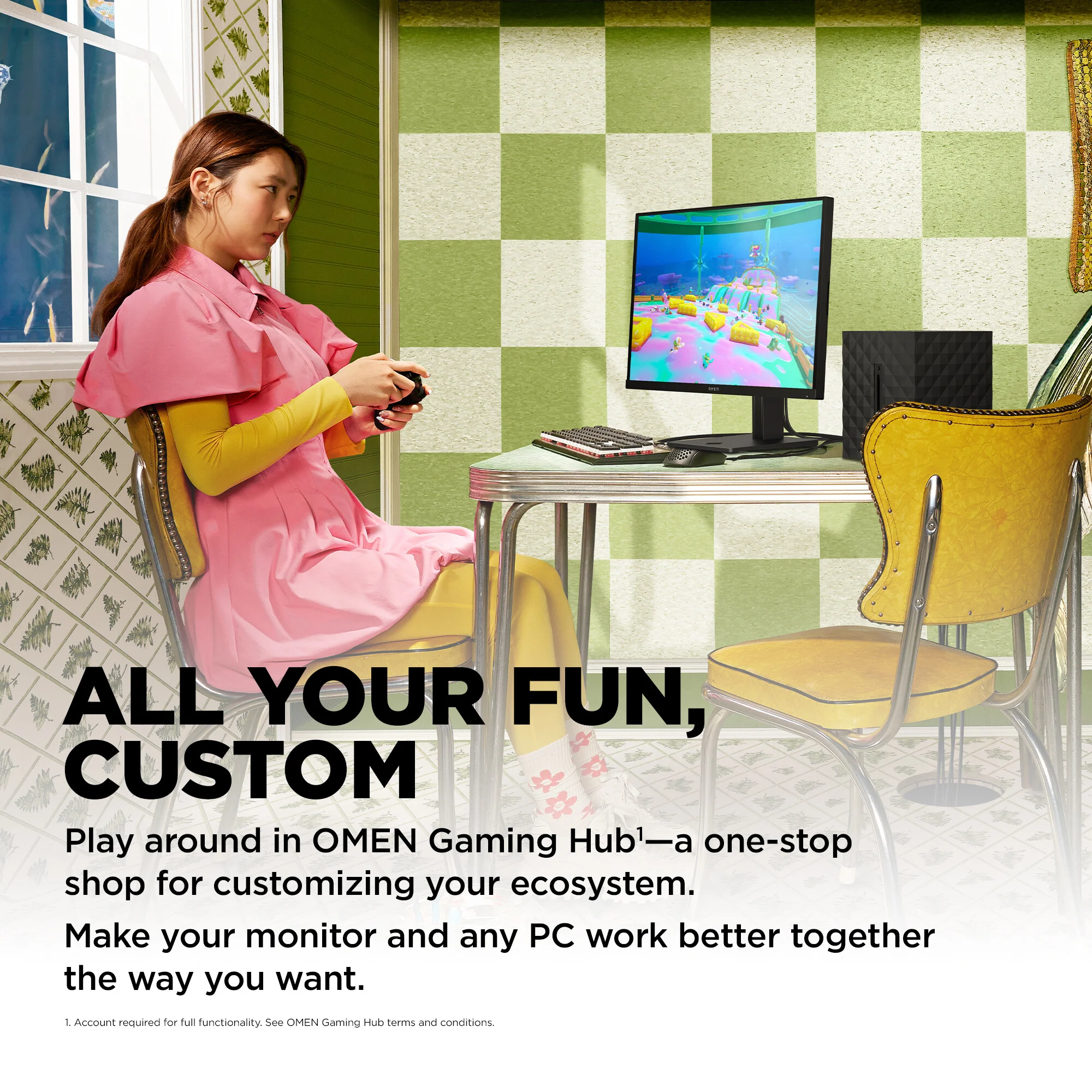 HP OMEN 27Q - 68.6 cm (27") - 2560 x 1440 pixels QHD Monitor - Image 13
