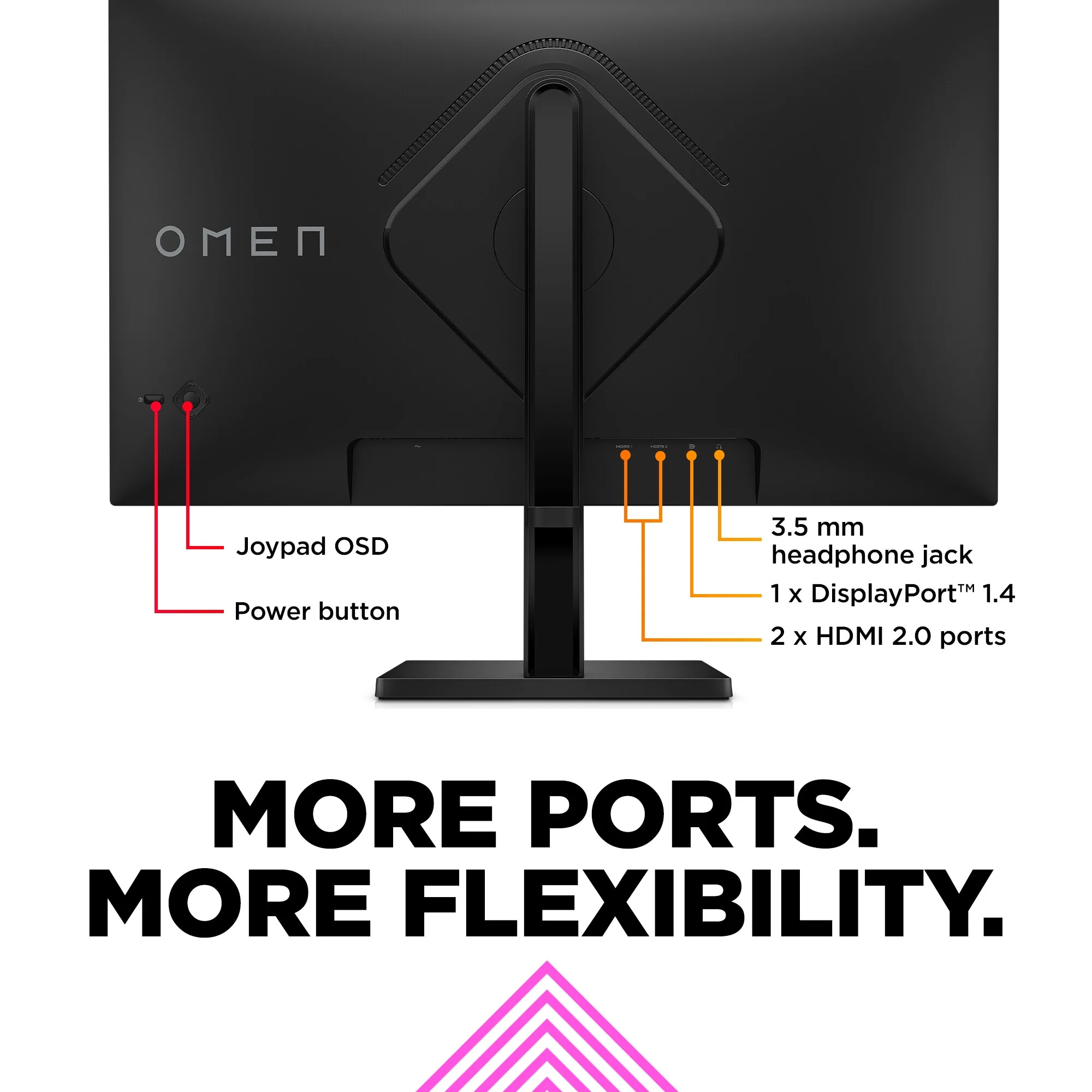 HP OMEN - 68.6 cm (27") - 2560 x 1440 pixels Quad HD Gaming Monitor - Image 11