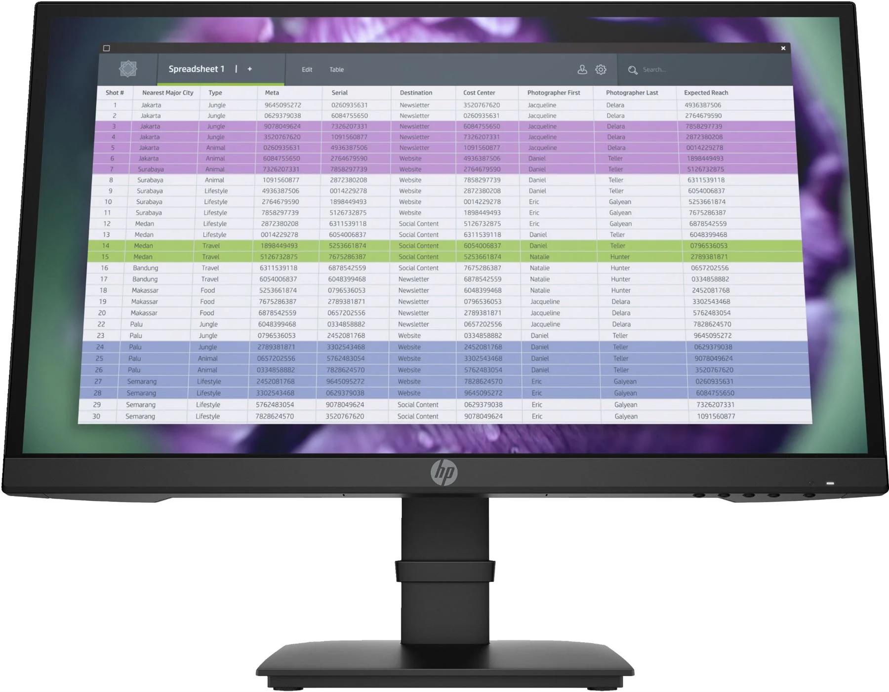 HP P22 G4 computer monitor 54.6 cm (21.5") 1920 x 1080 pixels Full HD