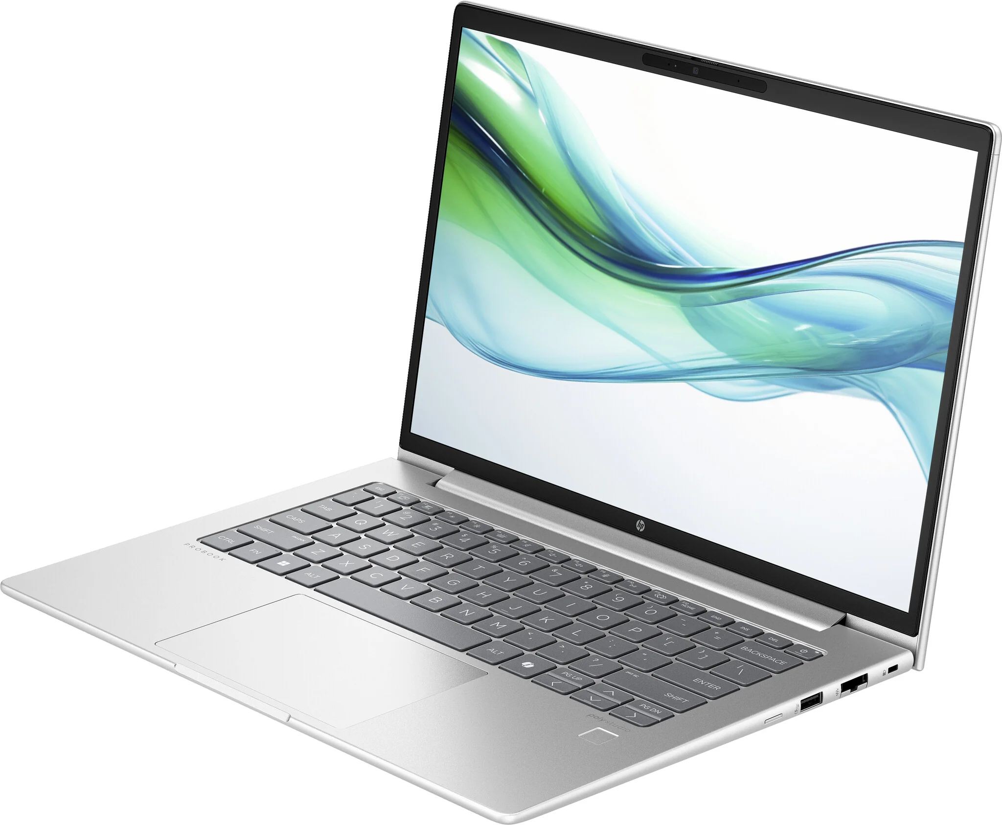HP ProBook 445 G11 Laptop - 35.6 cm (14") - AMD Ryzen™ 5 7535U - 16 GB DDR5-SDRAM - 512 GB SSD - Wi-Fi 6E - Windows 11 Pro - Silver - Image 2
