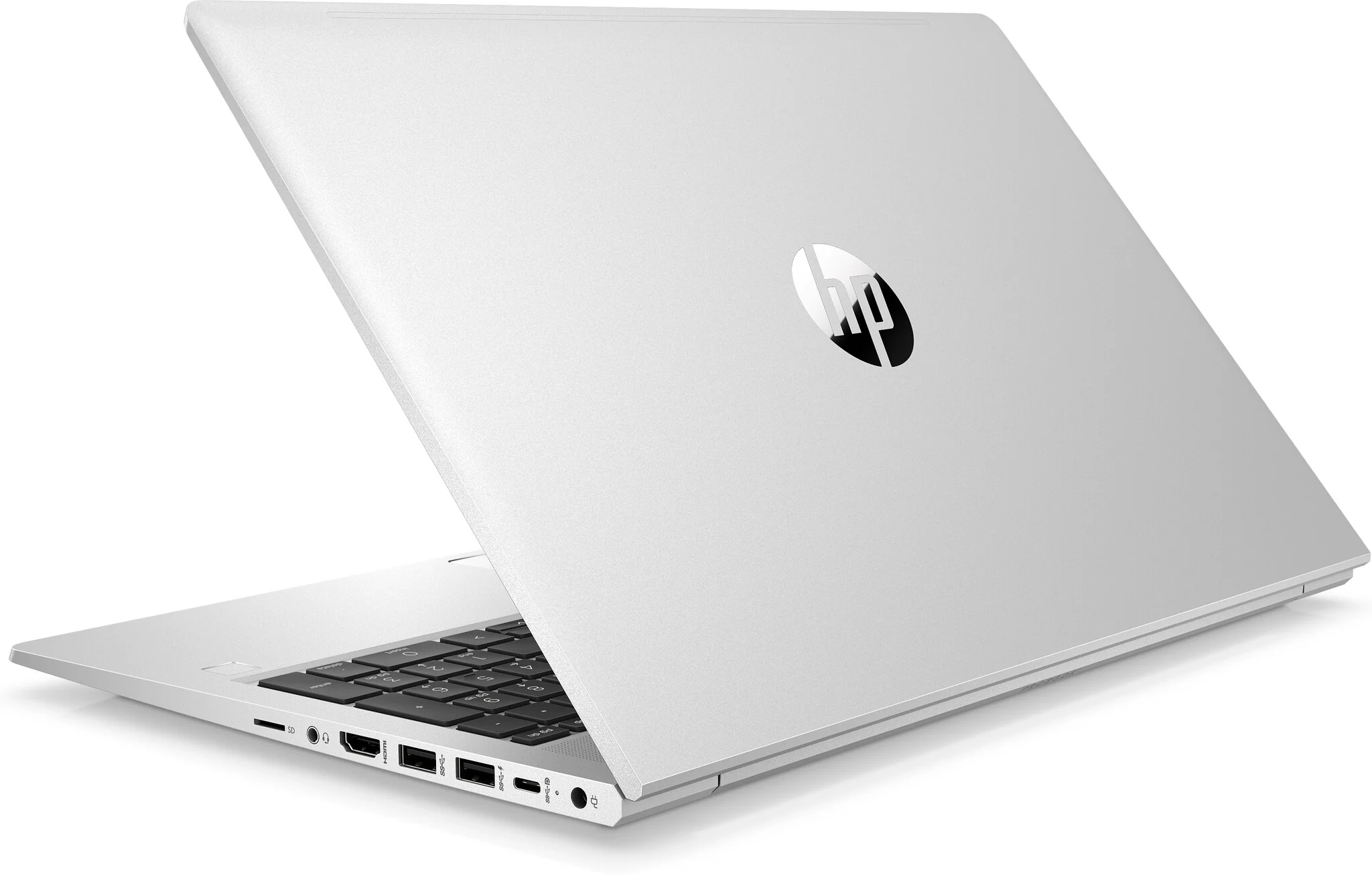 HP ProBook 450 G8 Laptop - 39.6 cm (15.6") - Intel® Core™ i5-1135G7 - 8 GB DDR4-SDRAM - 256 GB SSD - Wi-Fi 6 - Windows 10 Pro - Silver - Image 4