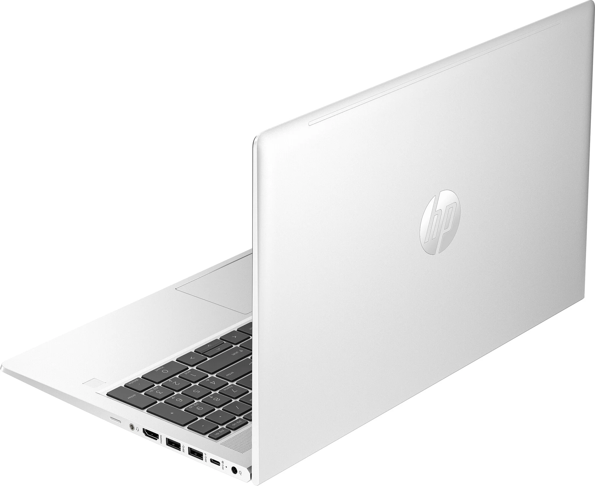HP ProBook 455 G10 Laptop - 39.6 cm (15.6") - AMD Ryzen™ 3 7330U - 8 GB DDR4-SDRAM - 256 GB SSD - Wi-Fi 6E - Windows 11 Home - Silver - Image 2
