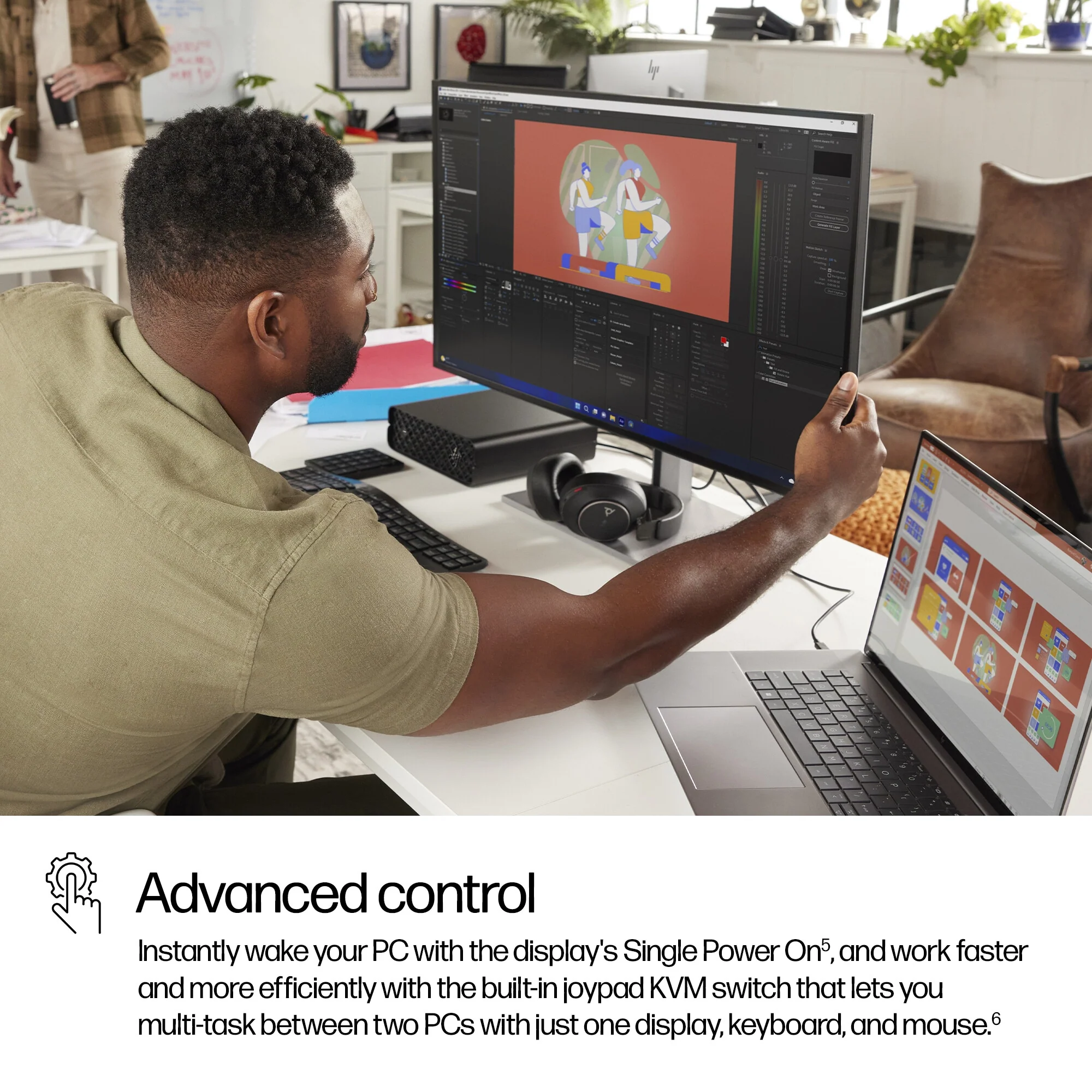 HP Series 7 Pro 732PK - 80 cm (31.5") - 3840 x 2160 pixels 4K Ultra HD Monitor - Image 13