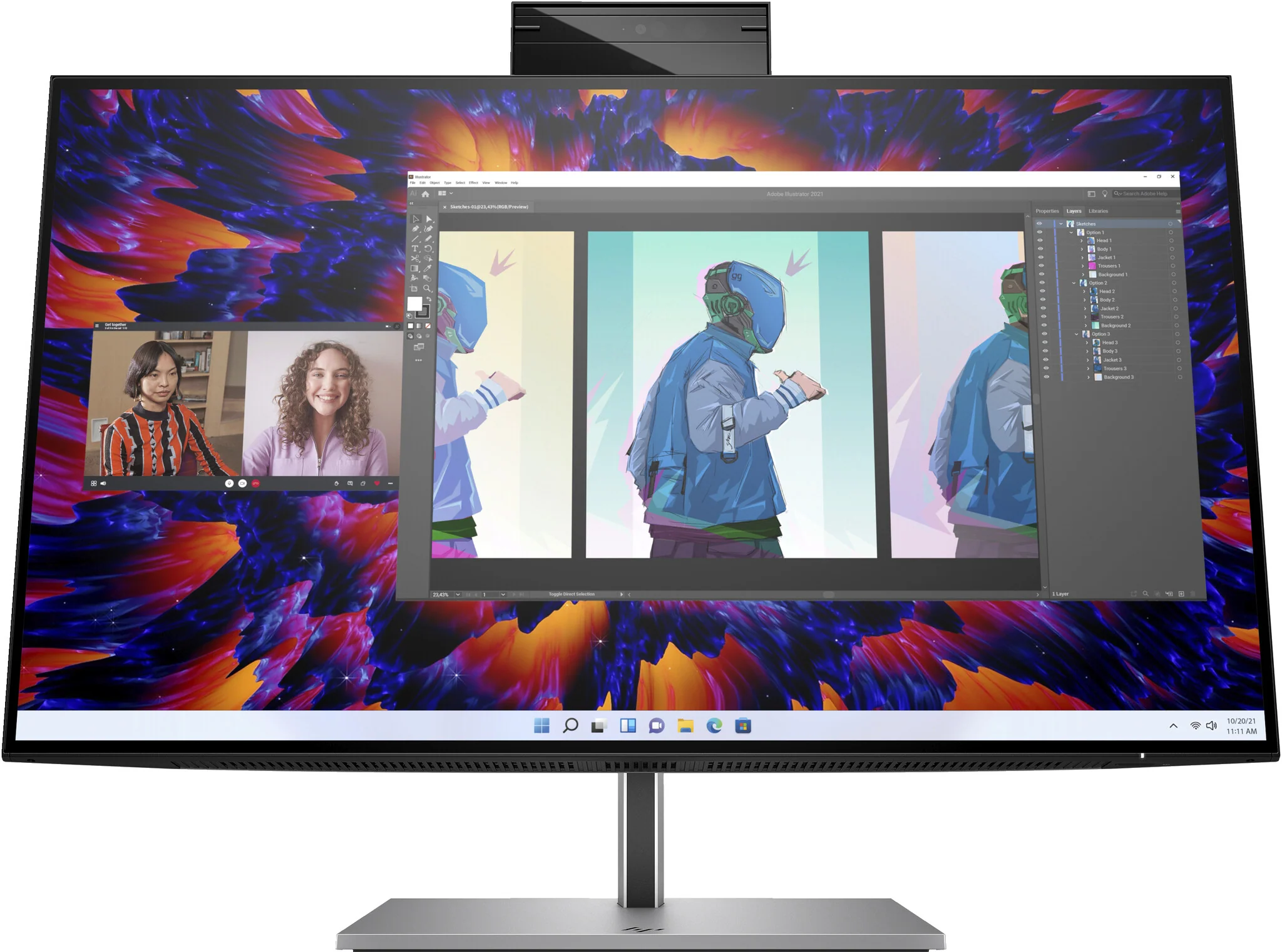 HP Z24M G3 - 60.5 cm (23.8") - 2560 x 1440 pixels Quad HD Monitor
