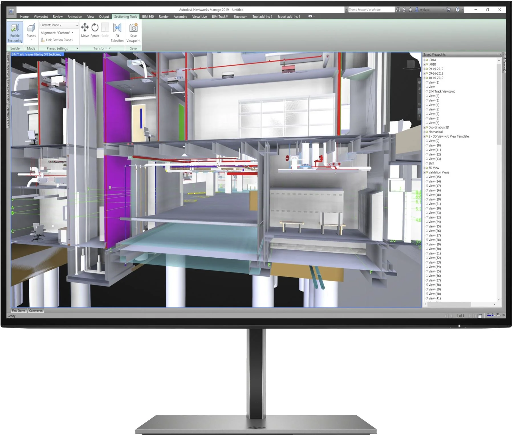 HP Z24u G3 computer monitor 61 cm (24") 1920 x 1200 pixels WUXGA LED