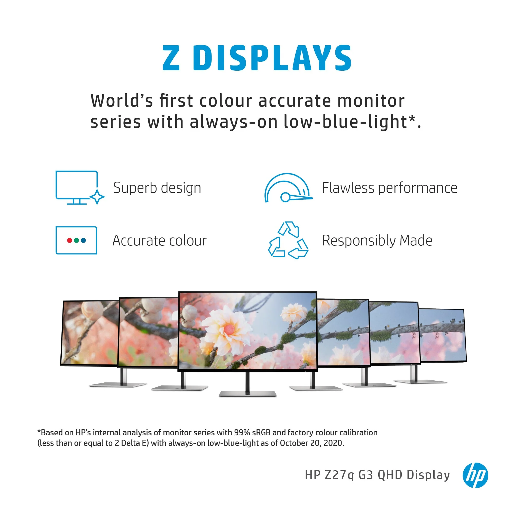 HP Z27Q G3 - 68.6 cm (27") - 2560 x 1440 pixels Quad HD LED Monitor - Image 11