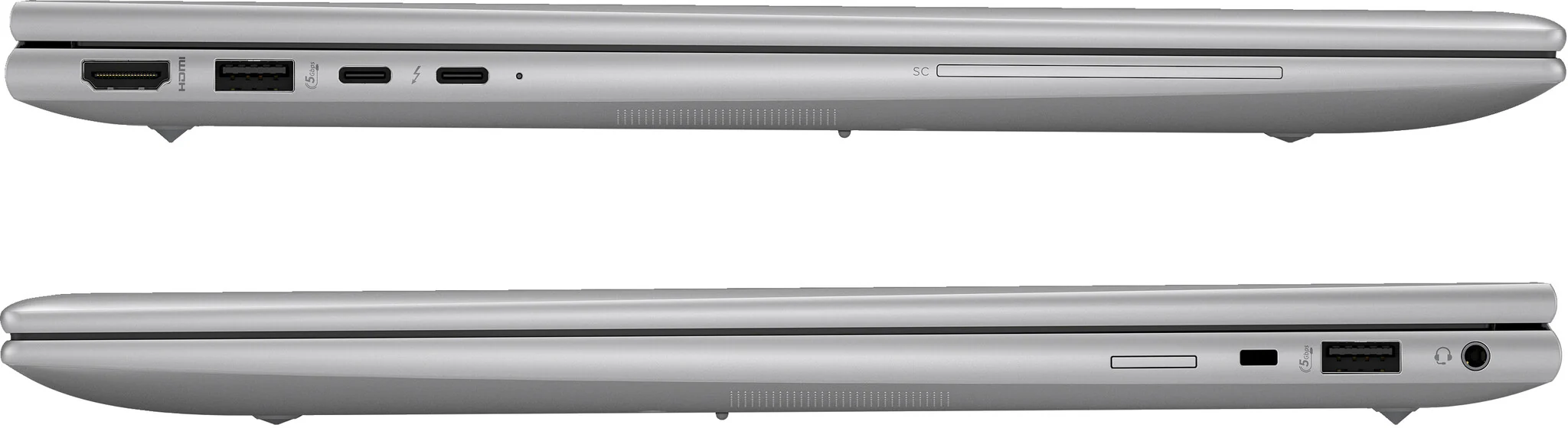 HP ZBook Firefly 16 G11 Laptop - 40.6 cm (16") - Intel Core Ultra 7 155H - 16 GB DDR5-SDRAM - 512 GB SSD - NVIDIA RTX A500 - Wi-Fi 6E - Windows 11 Pro - Silver - Image 8