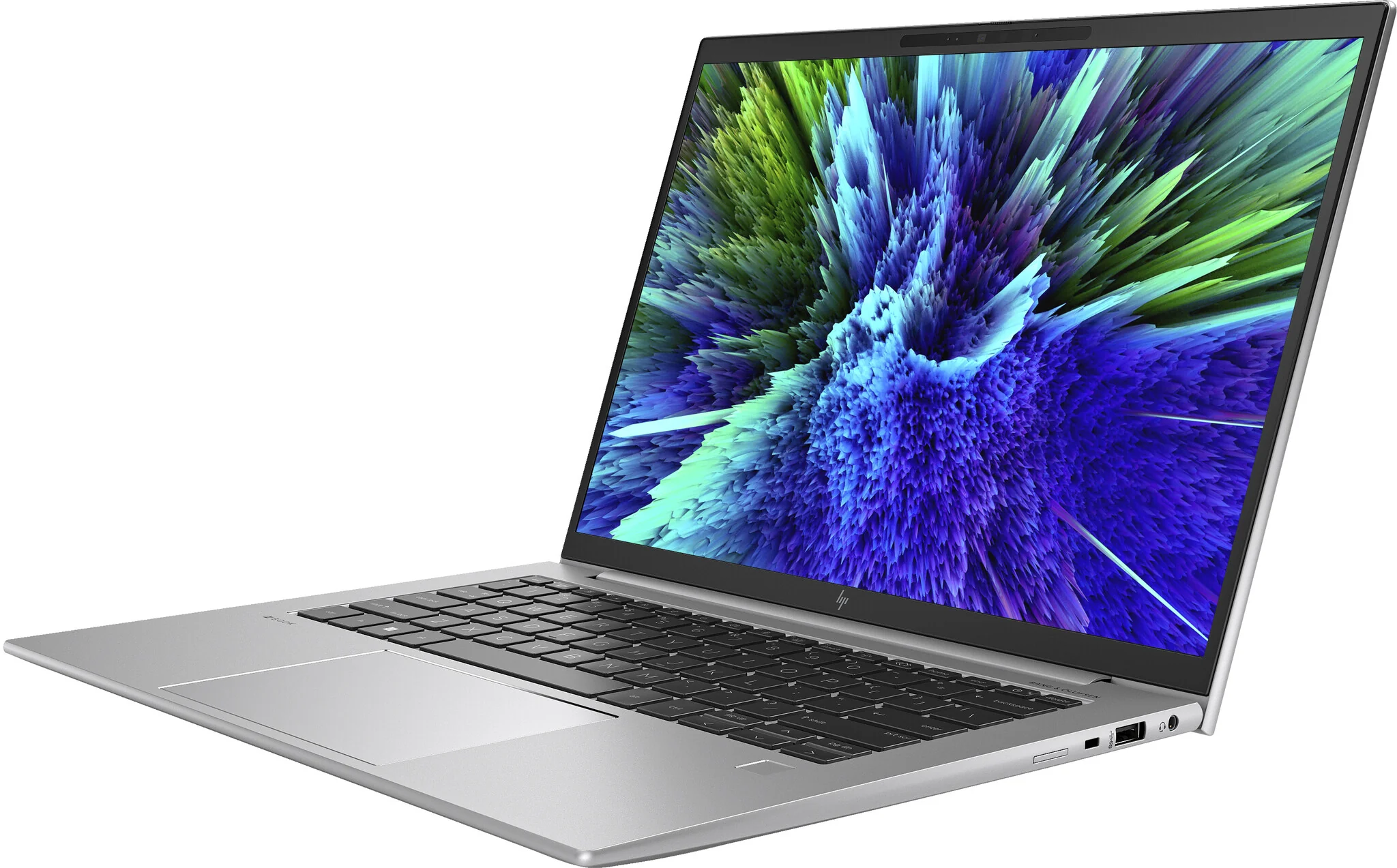 HP ZBook Firefly G10 Laptop - 35.6 cm (14") - AMD Ryzen™ 9 PRO 7940HS - 32 GB DDR5-SDRAM - 1 TB SSD - Wi-Fi 6 - Windows 11 Pro - Silver - Image 3