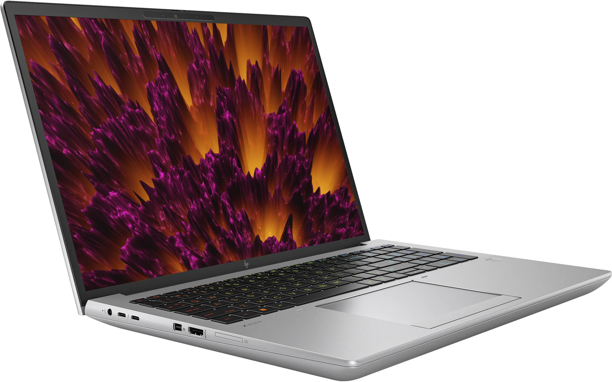 HP ZBook Fury 16 G10 Laptop - 40.6 cm (16") - Intel® Core™ i7-13700HX - 32 GB DDR5-SDRAM - 1 TB SSD - NVIDIA RTX 3500 Ada - Wi-Fi 6E - Windows 11 Pro - Silver - Image 2