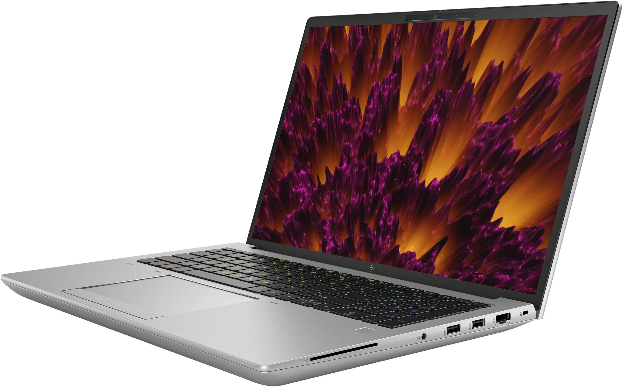 HP ZBook Fury 16 G10 Laptop - 40.6 cm (16") - Intel® Core™ i7-13700HX - 32 GB DDR5-SDRAM - 1 TB SSD - NVIDIA RTX A2000 - Wi-Fi 6E - Windows 11 Pro - Silver - Image 3
