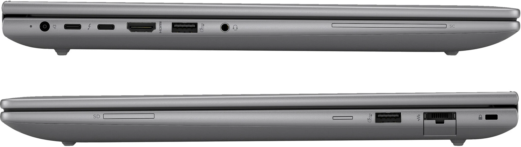 HP ZBook Power 16 G11 Laptop - 40.6 cm (16") - Intel Core Ultra 7 155H - 32 GB DDR5-SDRAM - 1 TB SSD - NVIDIA RTX A1000 - Wi-Fi 6E - Windows 11 Pro - Silver - Image 8