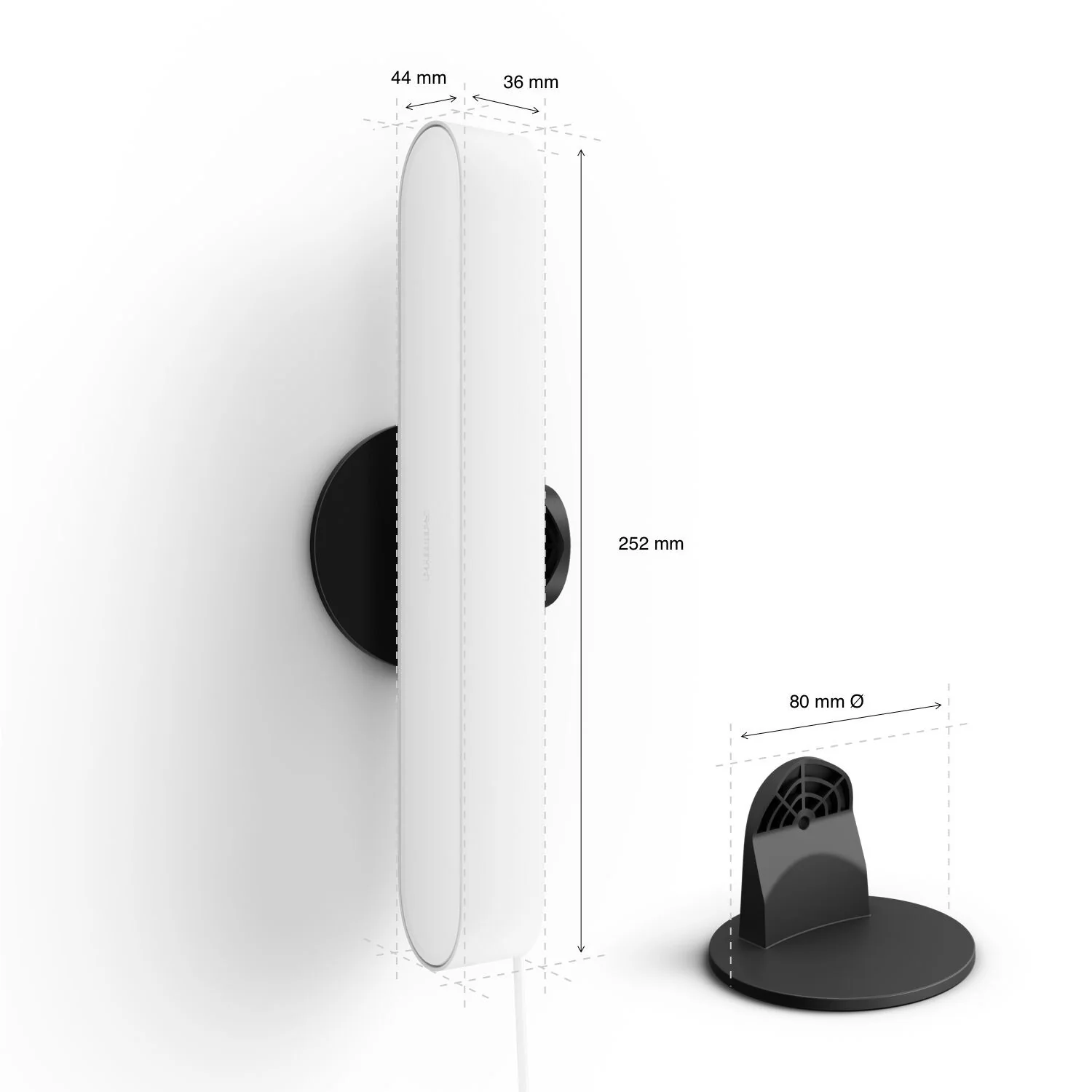 Philips Hue Play light bar in White - White and colour ambience (Pack of 2) - Image 4