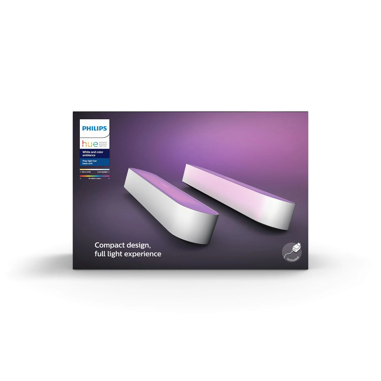 Philips Hue Play light bar in White - White and colour ambience (Pack of 2) - Image 8