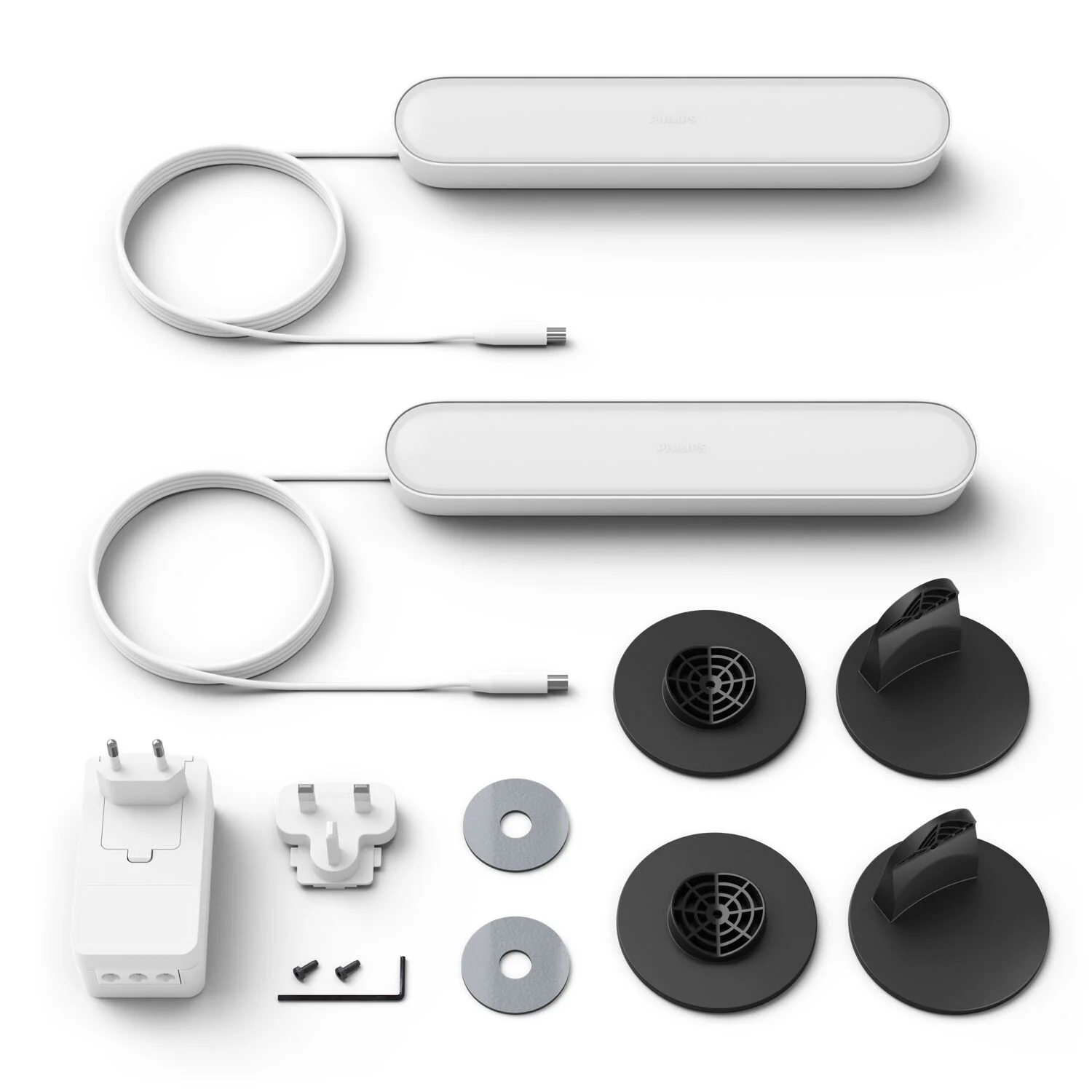Philips Hue Play light bar in White - White and colour ambience (Pack of 2) - Image 9