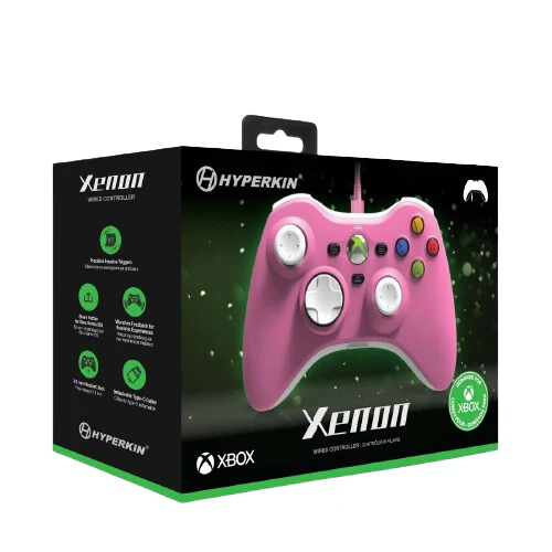 Hyperkin Xenon USB Wired Controller for Xbox Series X|S in Pink - Image 3