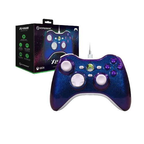 Hyperkin Xenon USB Wired Controller for Xbox Series X|S in Twilight Galaxy - Image 4