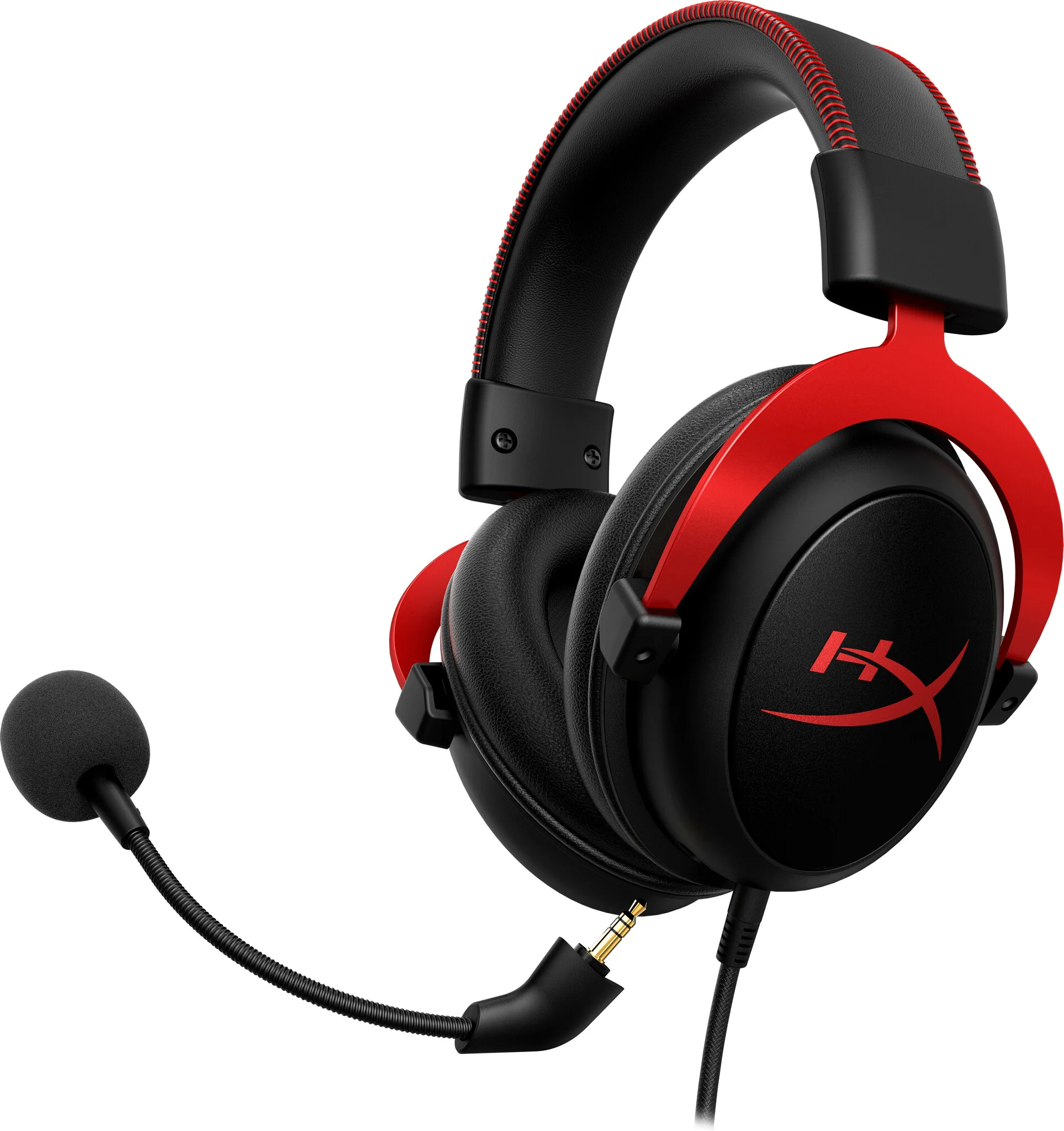 HyperX Cloud II - Wired Gaming Headset in Black / Red - Image 5