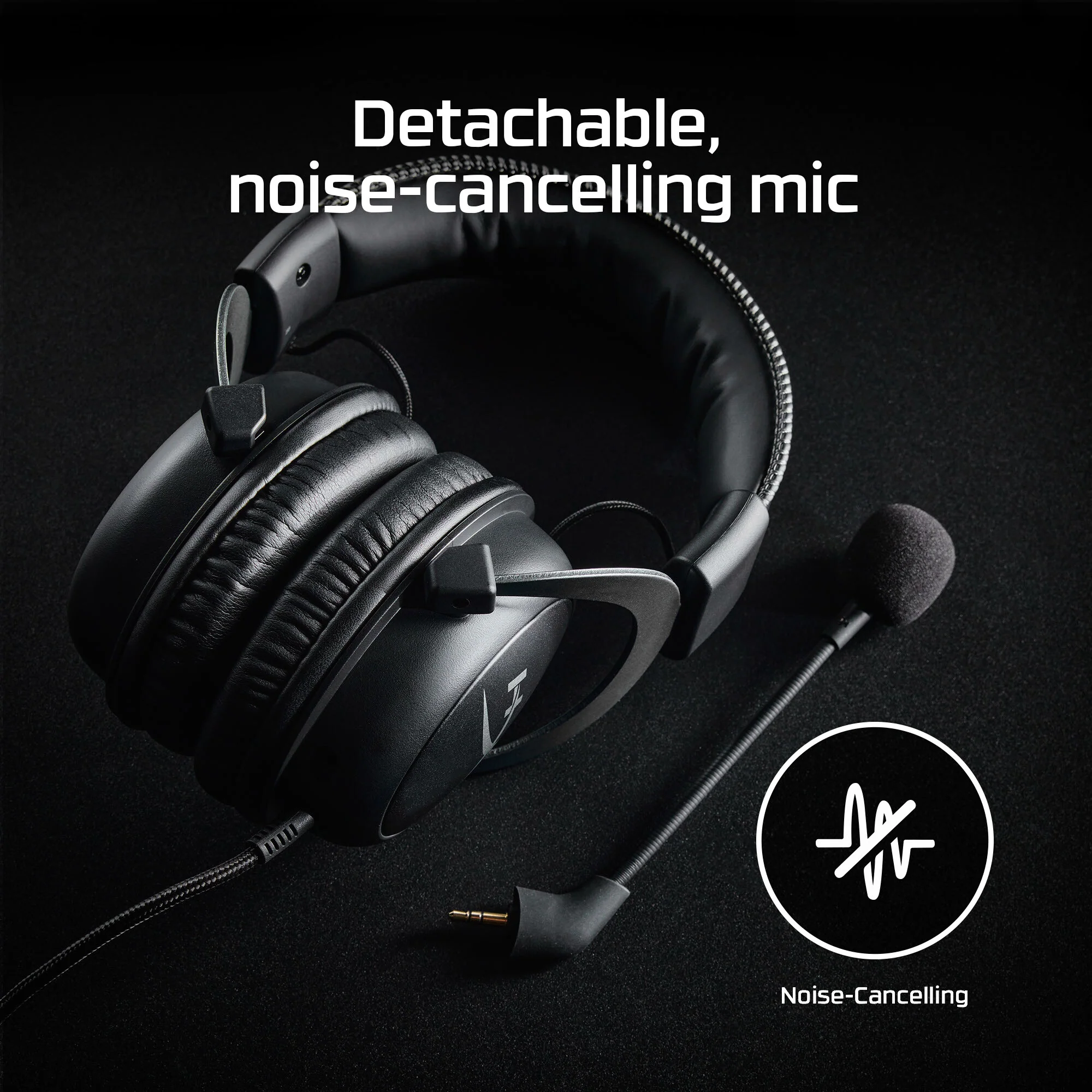 HyperX Cloud II - Wired Gaming Headset in Black / Red - Image 6