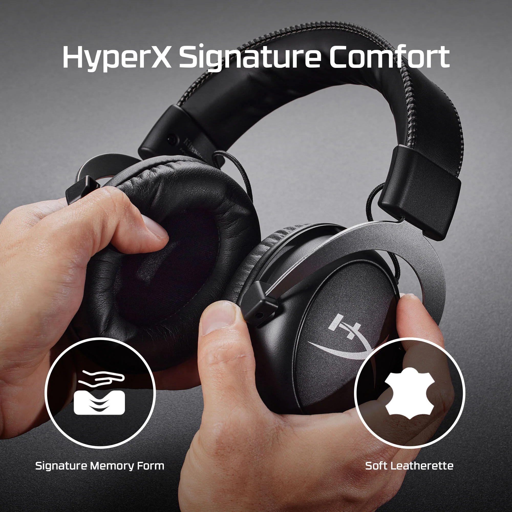 HyperX Cloud II - Wired Gaming Headset in Black / Red - Image 9
