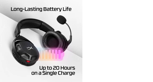 HyperX Cloud Stinger 2 - Wireless Gaming Headset in Black - Image 13