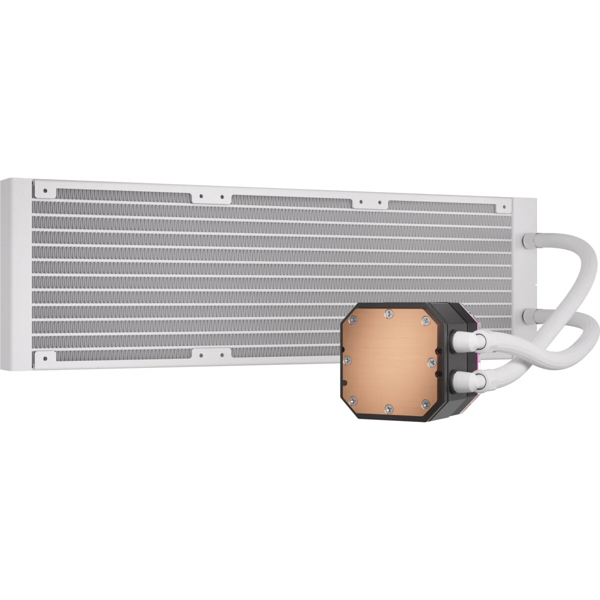 Corsair iCUE H150i ELITE XT - All-in-one Liquid Processor Cooler in White - 360mm - Image 3