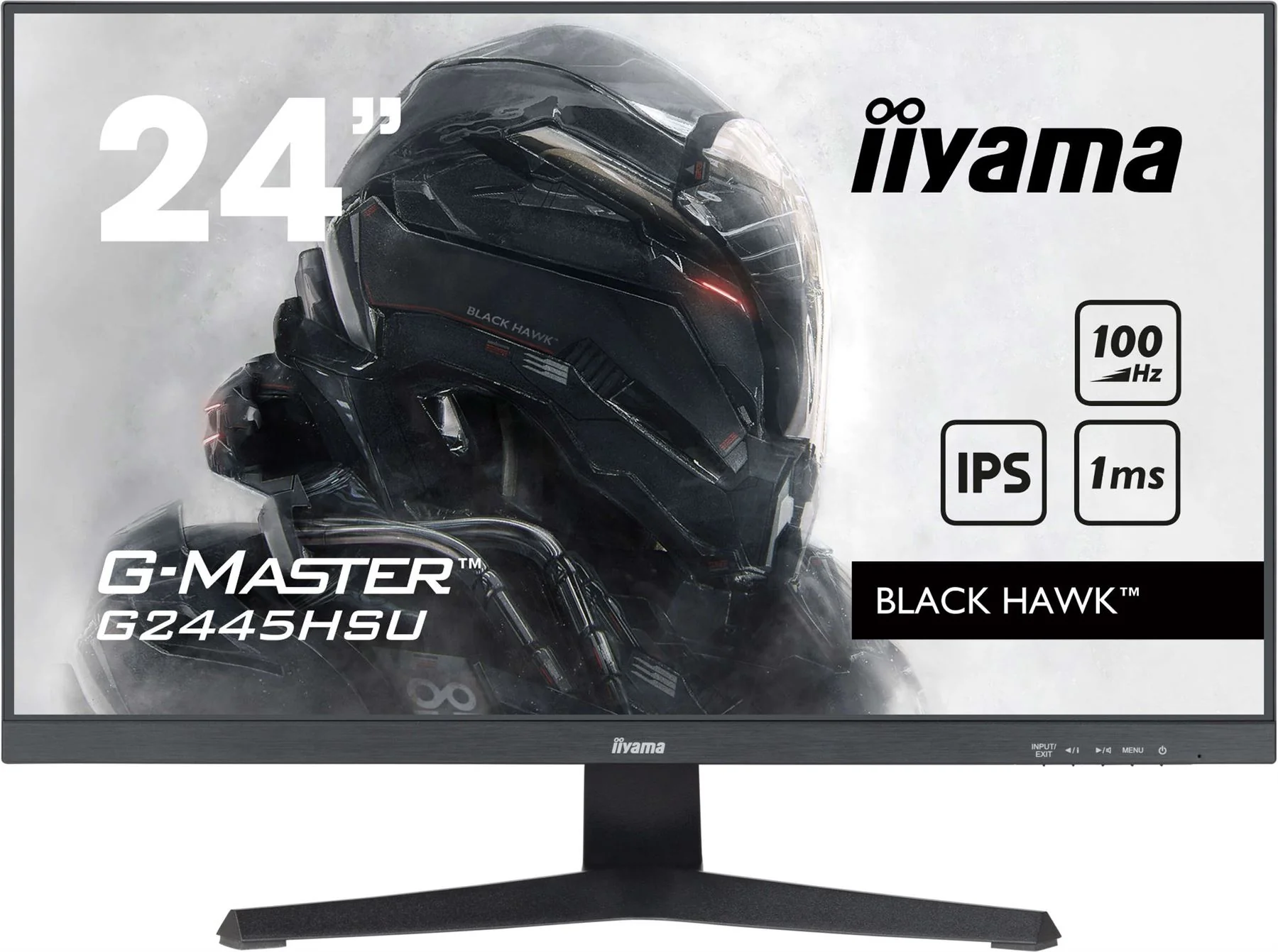 iiyama G-MASTER G2445HSU-B2 - 61 cm (24") - 1920 x 1080 pixels FHD LCD Monitor