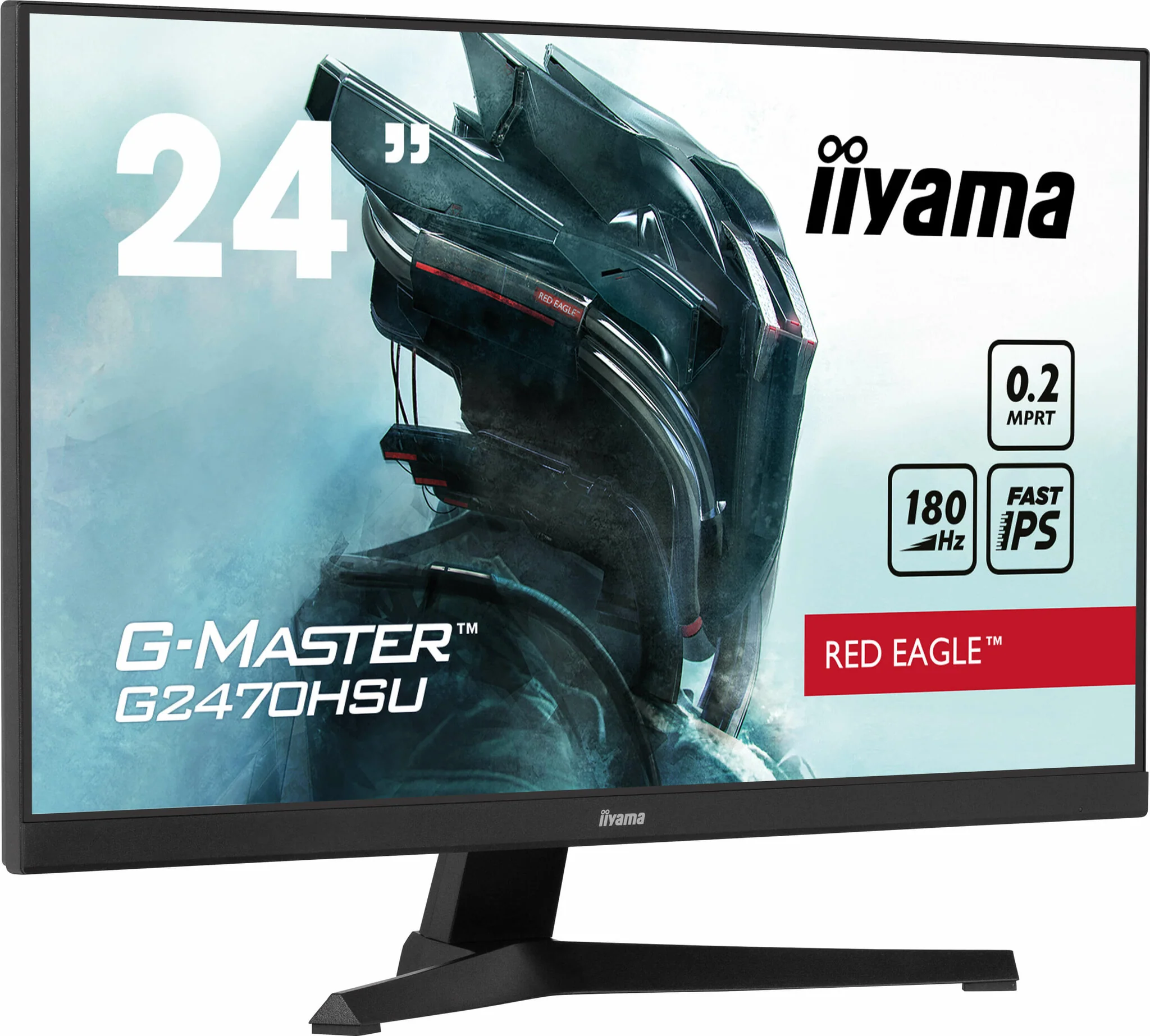 iiyama G-MASTER G2470HSU-B6 - 60.5 cm (23.8") - 1920 x 1080 pixels Full HD LCD Monitor - Image 2