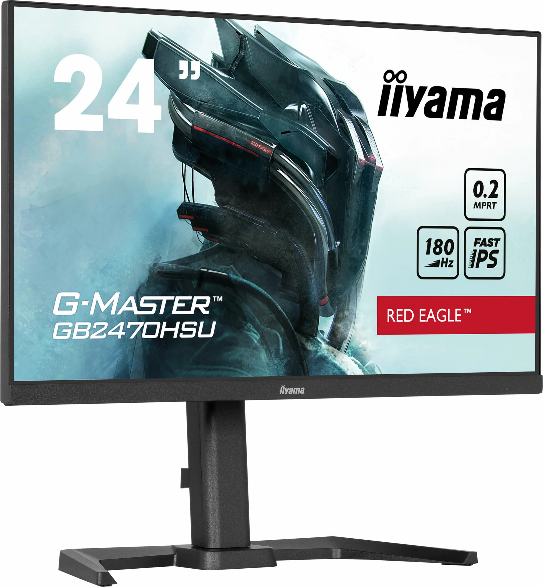 iiyama G-MASTER GB2470HSU-B6 - 60.5 cm (23.8") - 1920 x 1080 pixels Full HD LCD Monitor - Image 2