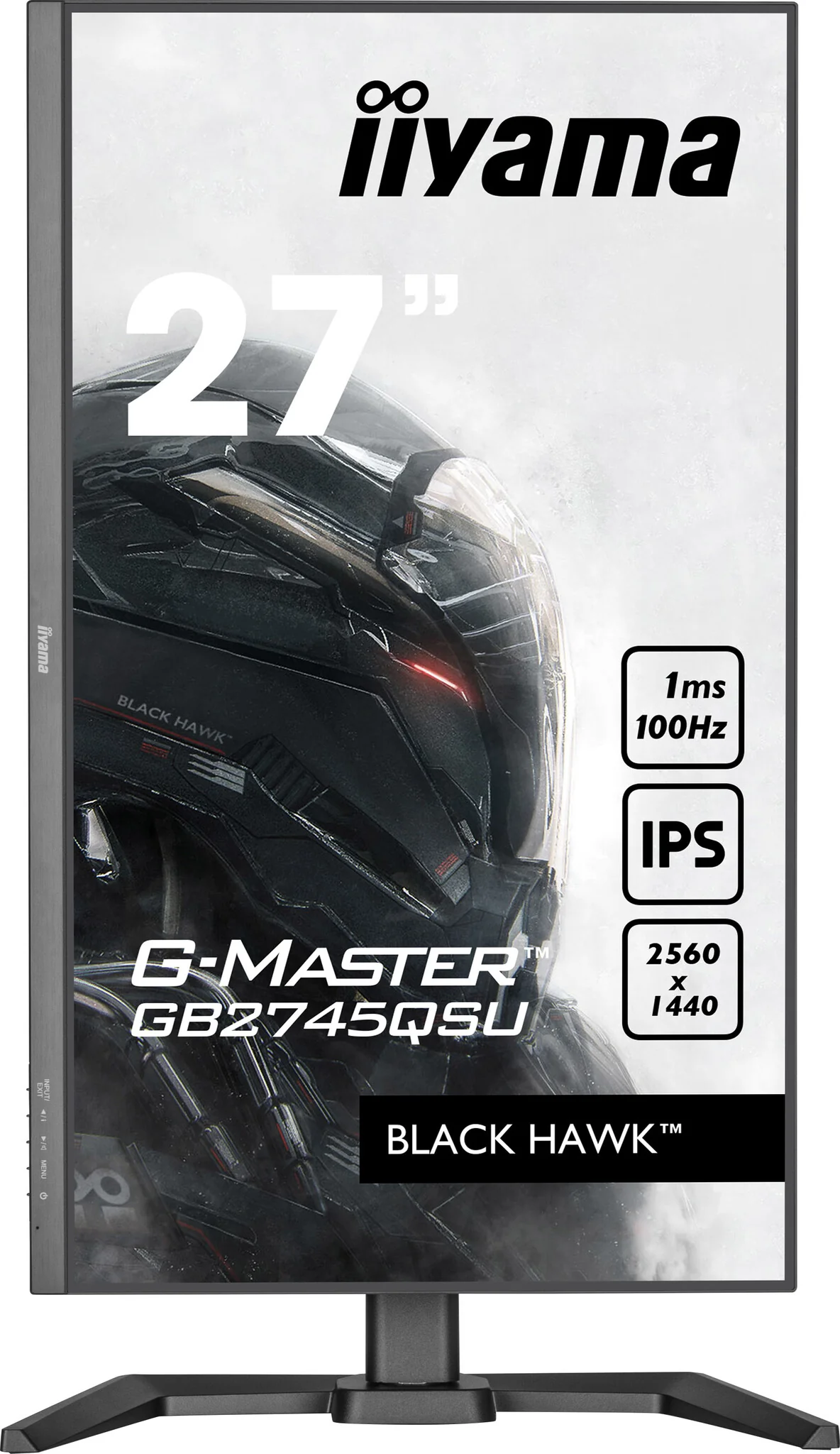 iiyama G-MASTER GB2745QSU-B1 - 68.6 cm (27") - 2560 x 1440 pixels 2K UHD LED Monitor - Image 7